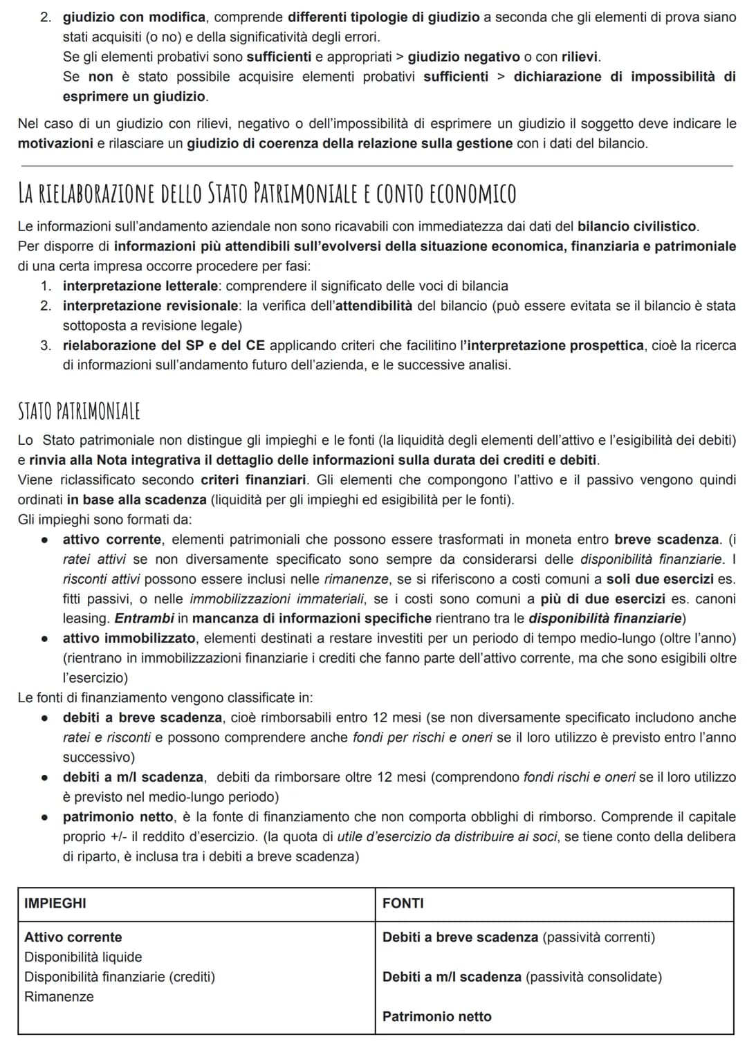 # IL BILANCIO D'ESERCIZIO
Bilancio d'esercizio $\rightarrow$ stato patrimoniale, conto economico, nota integrativa, rendiconto finanziario.