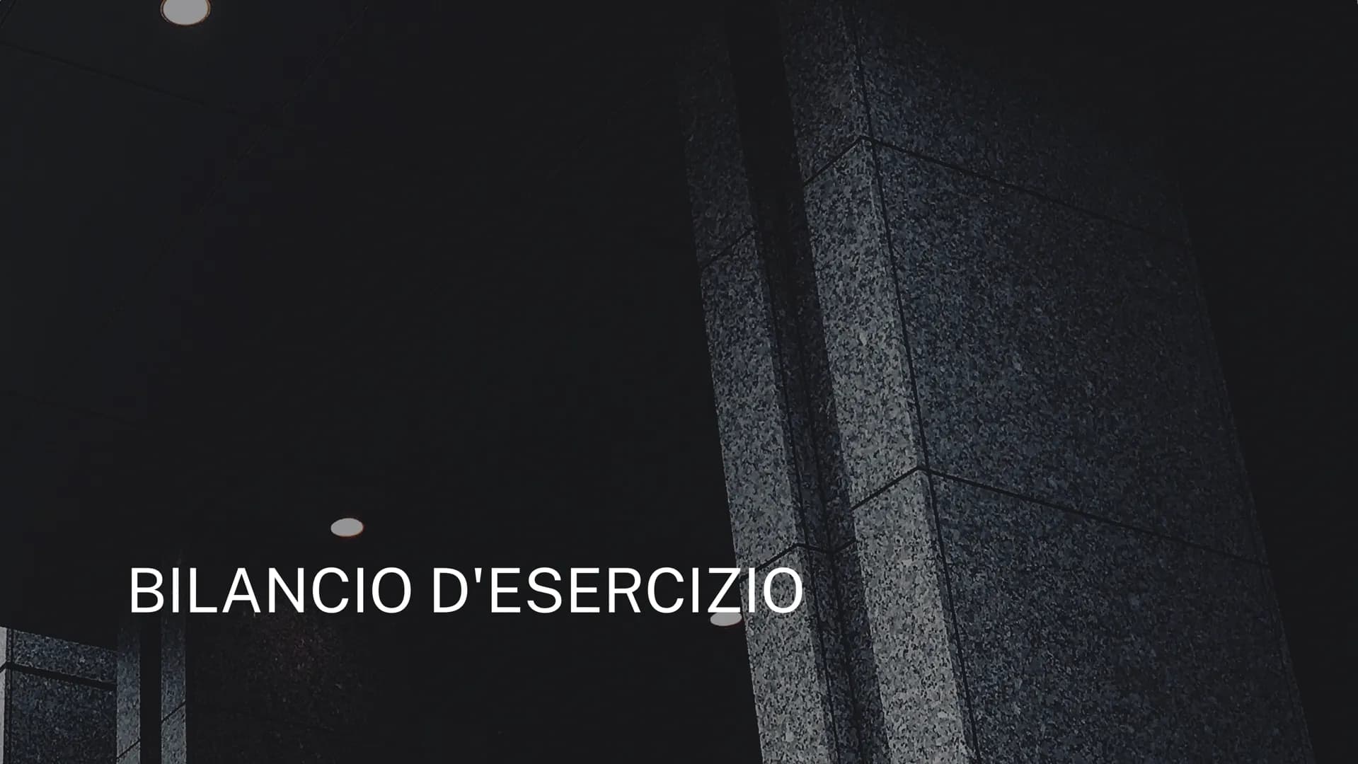 # BILANCIO D'ESERCIZIO è un insieme di documenti
contabili che ogni azienda deve
redigere periodicamente alla
fine di ogni esercizio
amminis