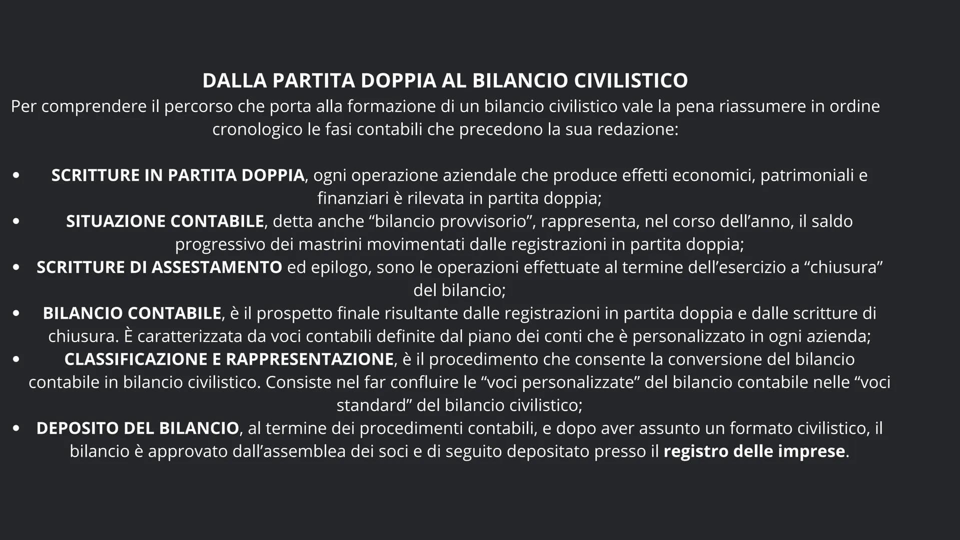 # BILANCIO D'ESERCIZIO è un insieme di documenti
contabili che ogni azienda deve
redigere periodicamente alla
fine di ogni esercizio
amminis