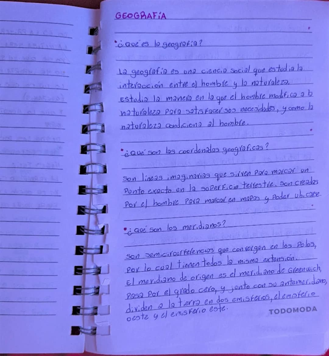 GEOGRAFIA
¿qué es lo geografia?
la geografia es una ciencia social que estudia la
interacción entre el hombre y la naturaleza.
Estudia la