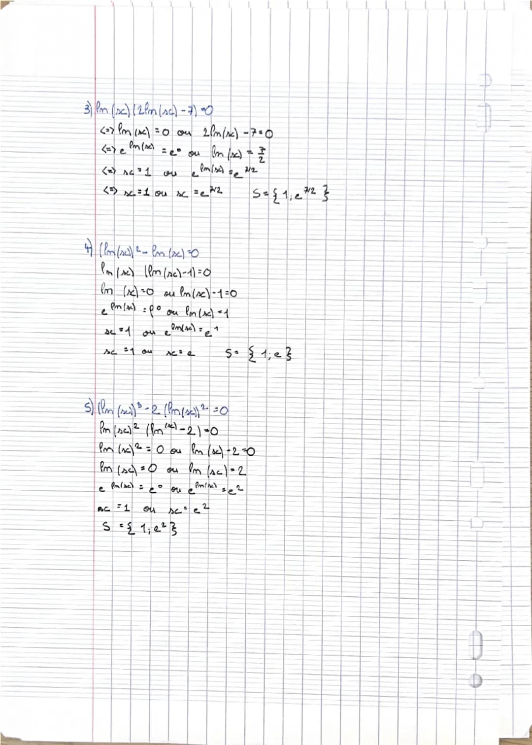 TMATHS2
Chapitre 10 : cours
2020-2021
Fonction logarithme népérien
I La fonction logarithme népérien
La fonction exponentielle est continue,