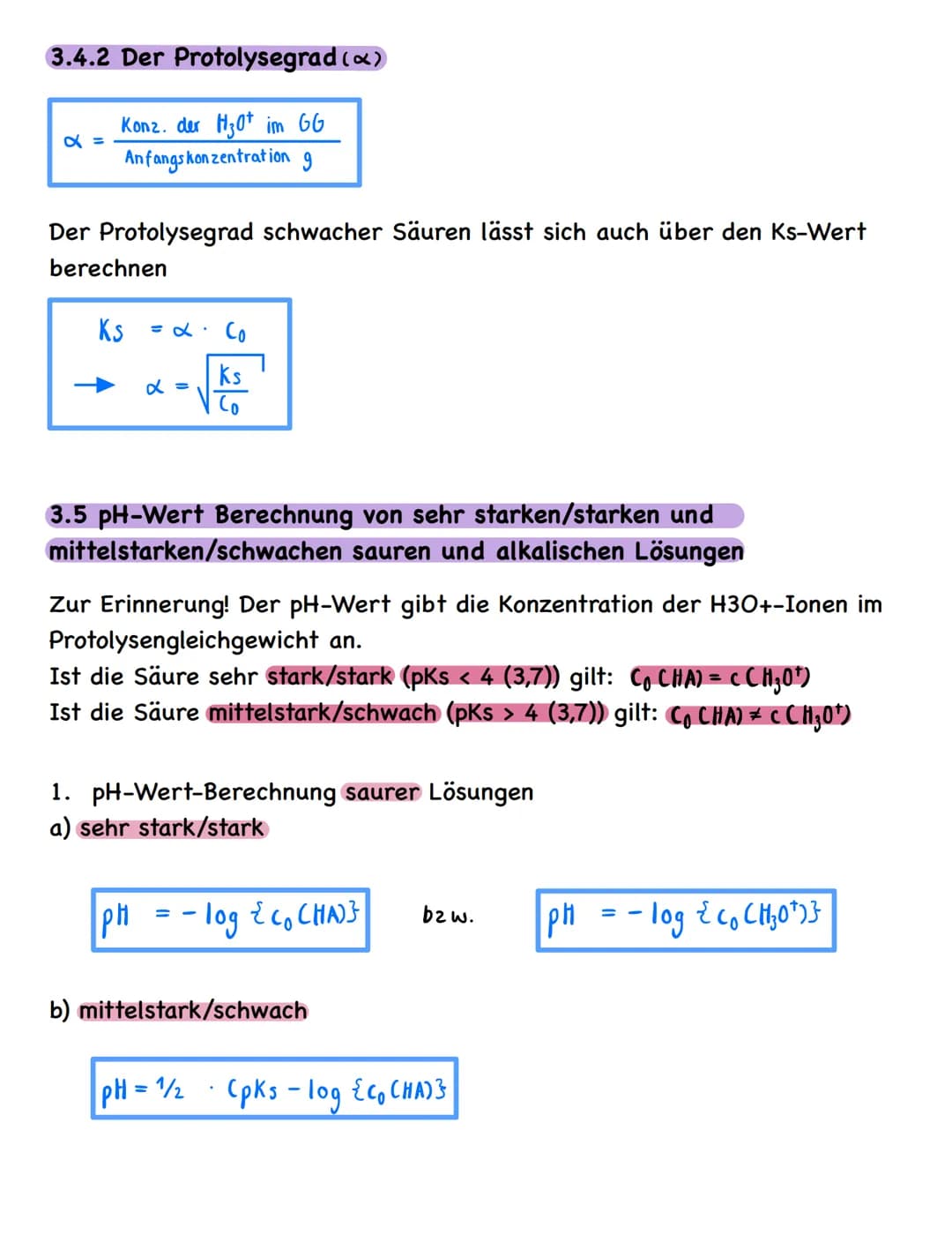 Zusammenfassung
# 3. Säure-Base-Reaktionen
## 3.1 Säure-Base-Theorie nach Brönsted
Leitet man Chlorwasserstoff in Wasser entstehen hydrat