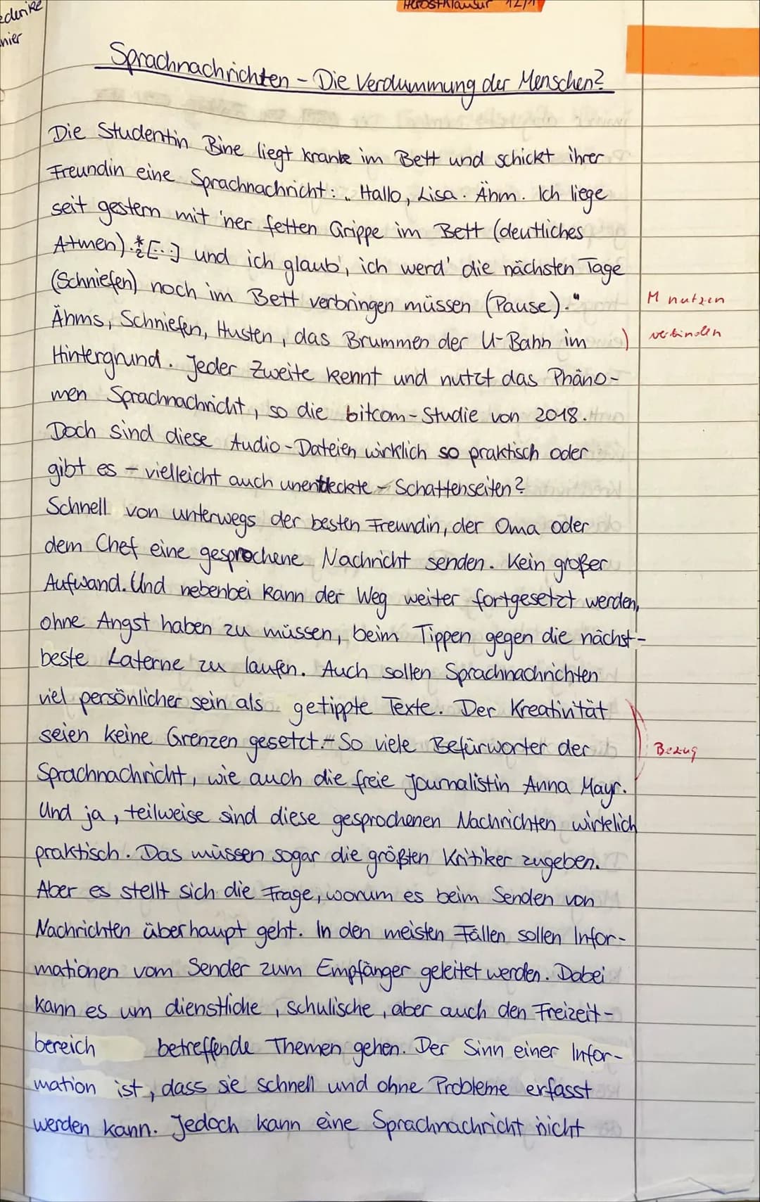 # MATERIALGESTÜTZTES SCHREIBEN
Form siehe ABS
Probetext
Aufgabe:
Anlass
Textsorte
Adressaten
Frage
Wortzahl
angabe
An Ihrer Schule