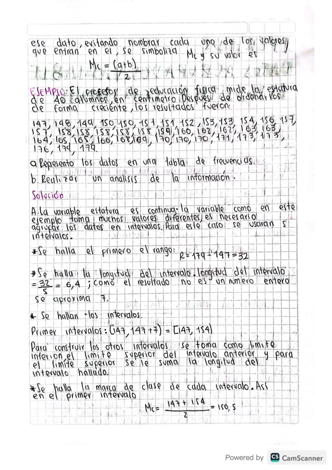# I PERIODO
# DATOS AGRUPADOS.VARIABLE
# ESTADISTICA CONTINUA
Cuando el numero de datos es grande y la variable
toma muchos valores disti