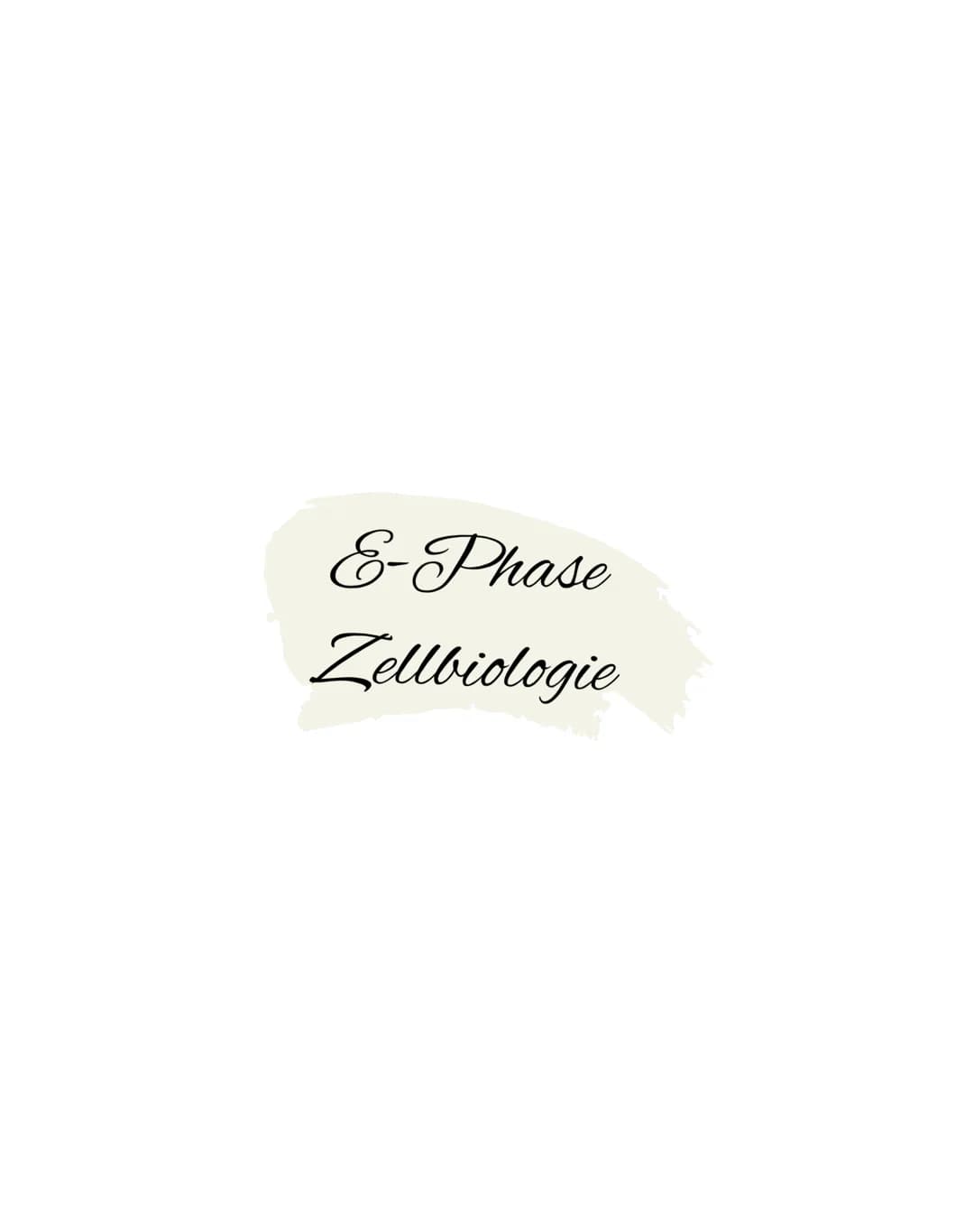 E-Phase
Zellbiologie # BIOLOGY Abitur Checkliste - Themenübersicht
Struktur und Funktion von Zellen
Organisationsstufen und Kennzeichen de