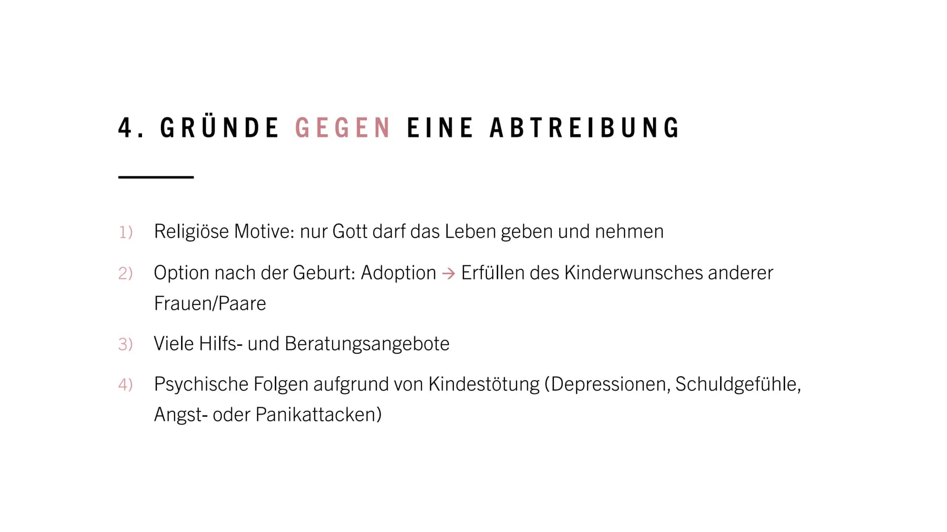 EMBRYO
12.SSW # ABTREIBUNG
moralisch vertretbar?
---
HANNAH DE RIESE
IW12B # INHALTSVERZEICHNIS
---
1. Allgemeines
2. Rechtliche Grun