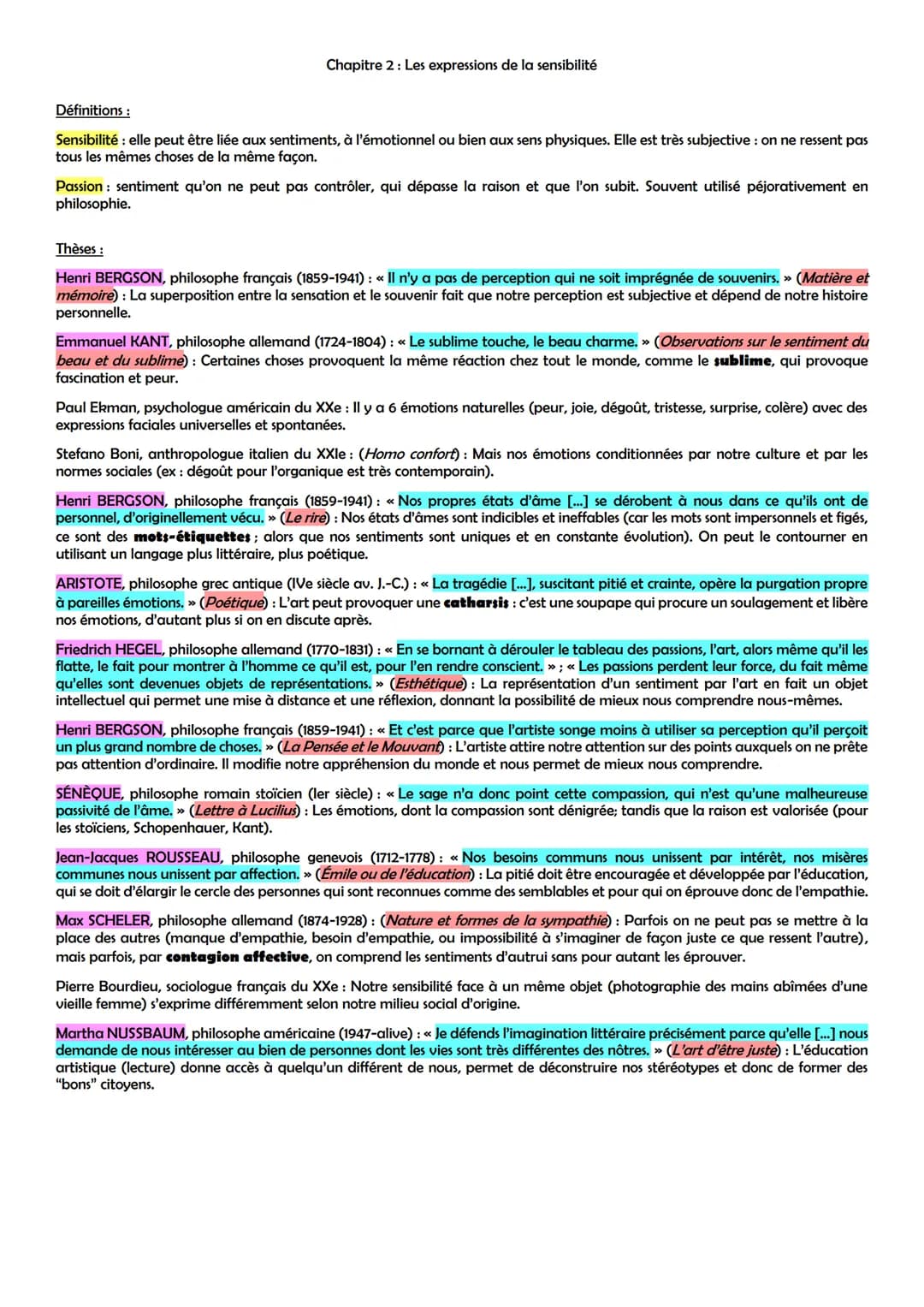 # THÈME 1: LA RECHERCHE DE SOI
Chapitre 1: Éducation, transmission, émancipation
Définitions:
Éducation, du latin ex-ducere = guider hors