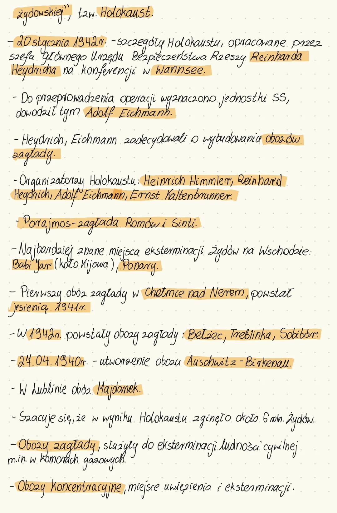# Holokaust
1. Podstawy antysemityzmu w Niemczech:
- Hitler obarczył Żydow wing za:
* klęske Niemiec podczas I wojny światowej,
* r