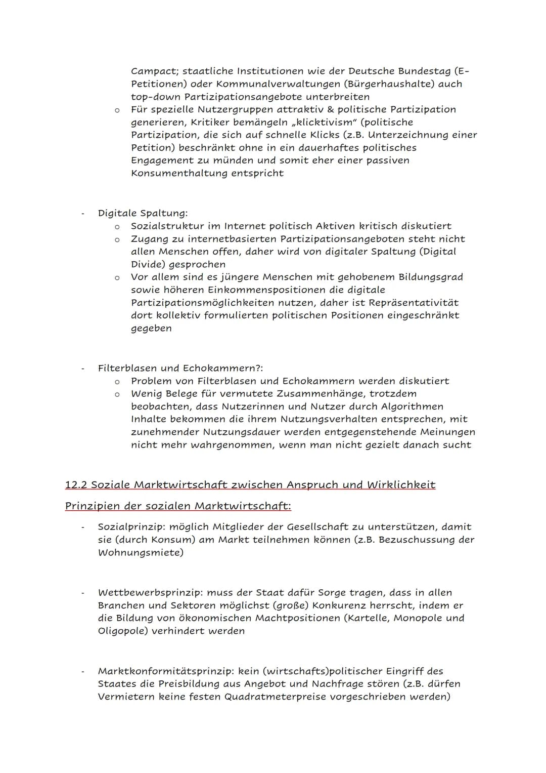 # Politik Abitur 26.04.2022
12.1 Politische Partizipation zwischen Anspruch und Wirklichkeit
Partizipation in der Demokratie (6 Stück):
-