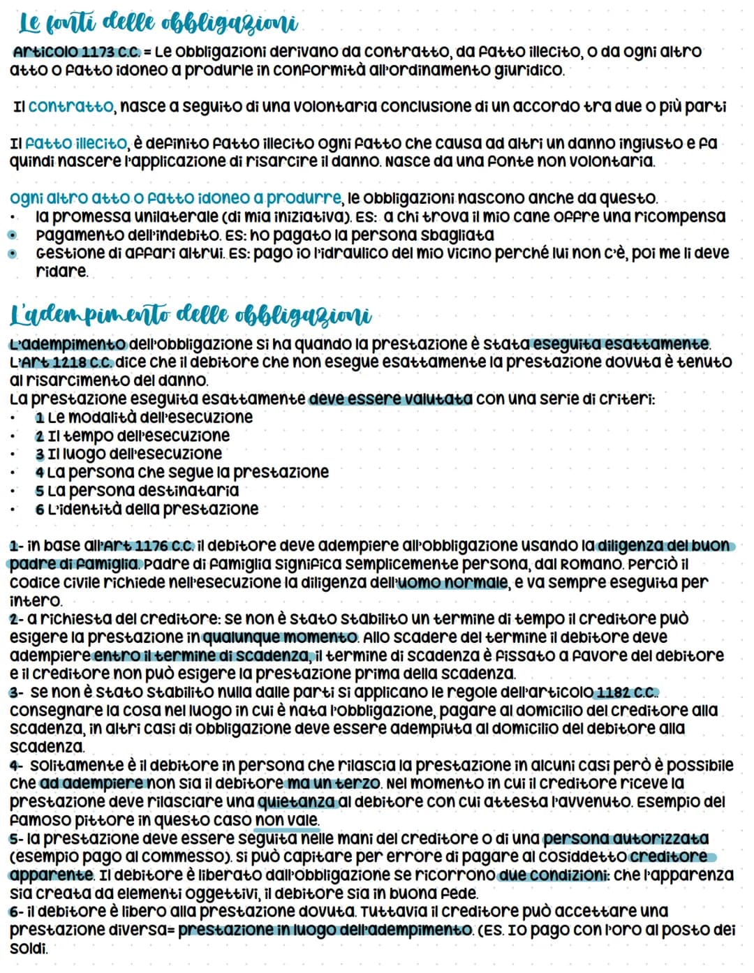 # Le Obbligazioni
I diritti soggettivi si dividono in diritti assoluti e diritti relativi, obbligazioni-Diritti relativi
Dei diritti relati
