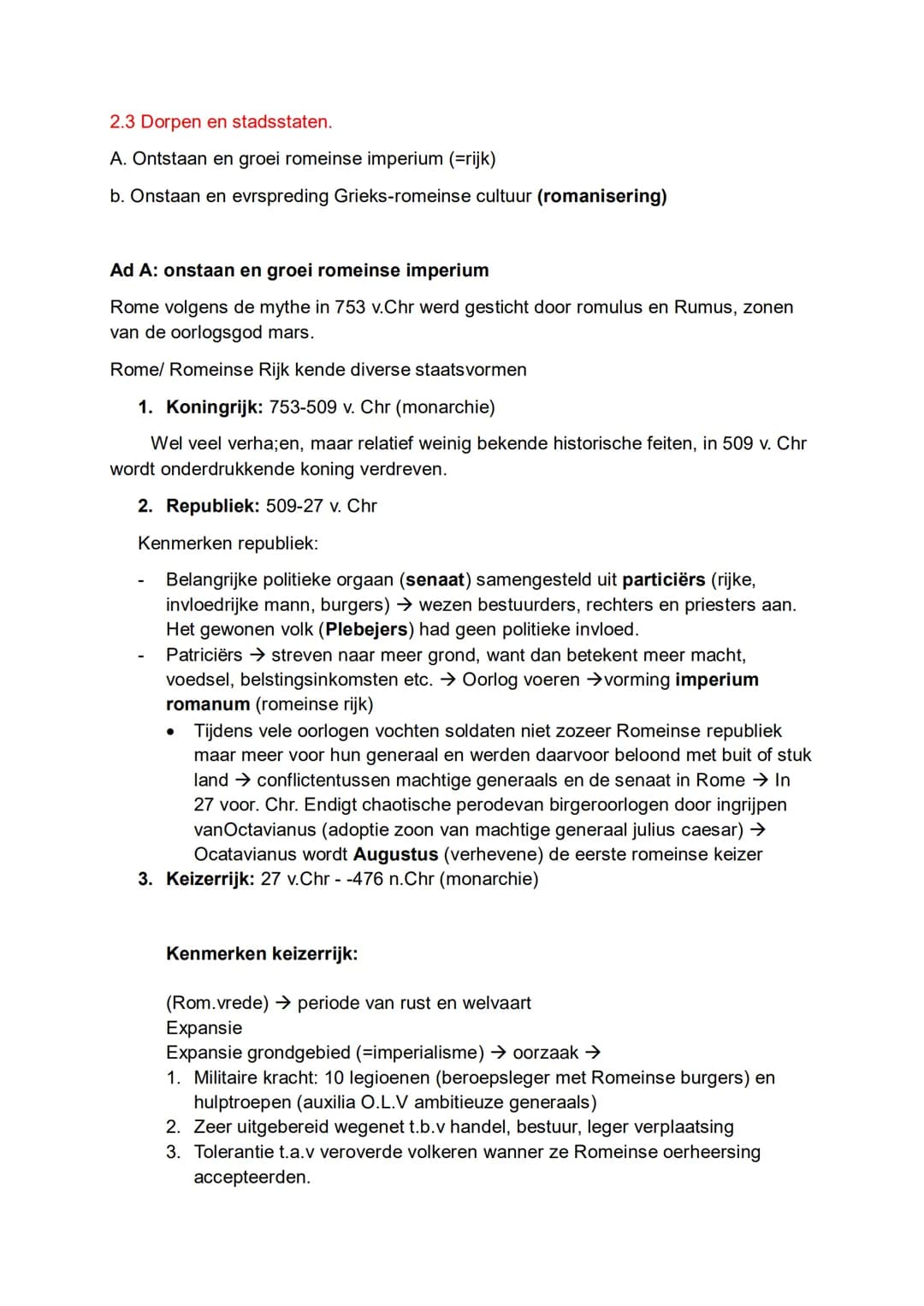 H2 Tijd van Grieken en Romeinen 3000-voor Chr-500
2.1 Politiek en burgerschap in de Griekse wereld.
Griekenland ca. 850.v.Chr - 500 v.Chr