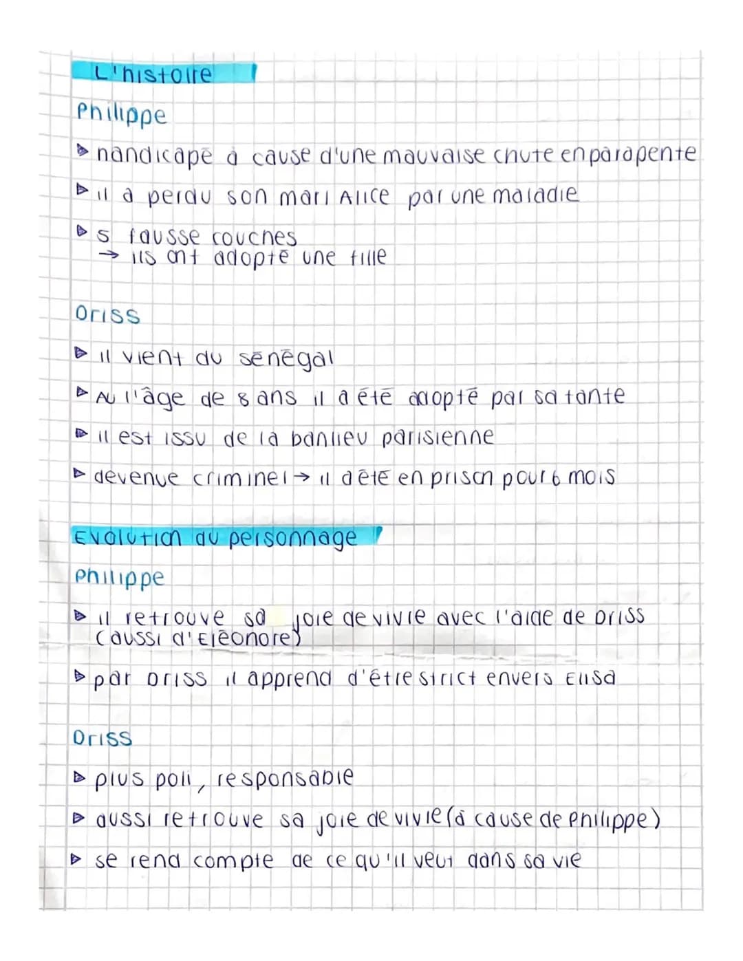 # LES INTOUCHABLES
Les thèmes abordes dans le film
'amitié
► Les différentes couches sociales
►I'handicap (dans la société)
les panlleu