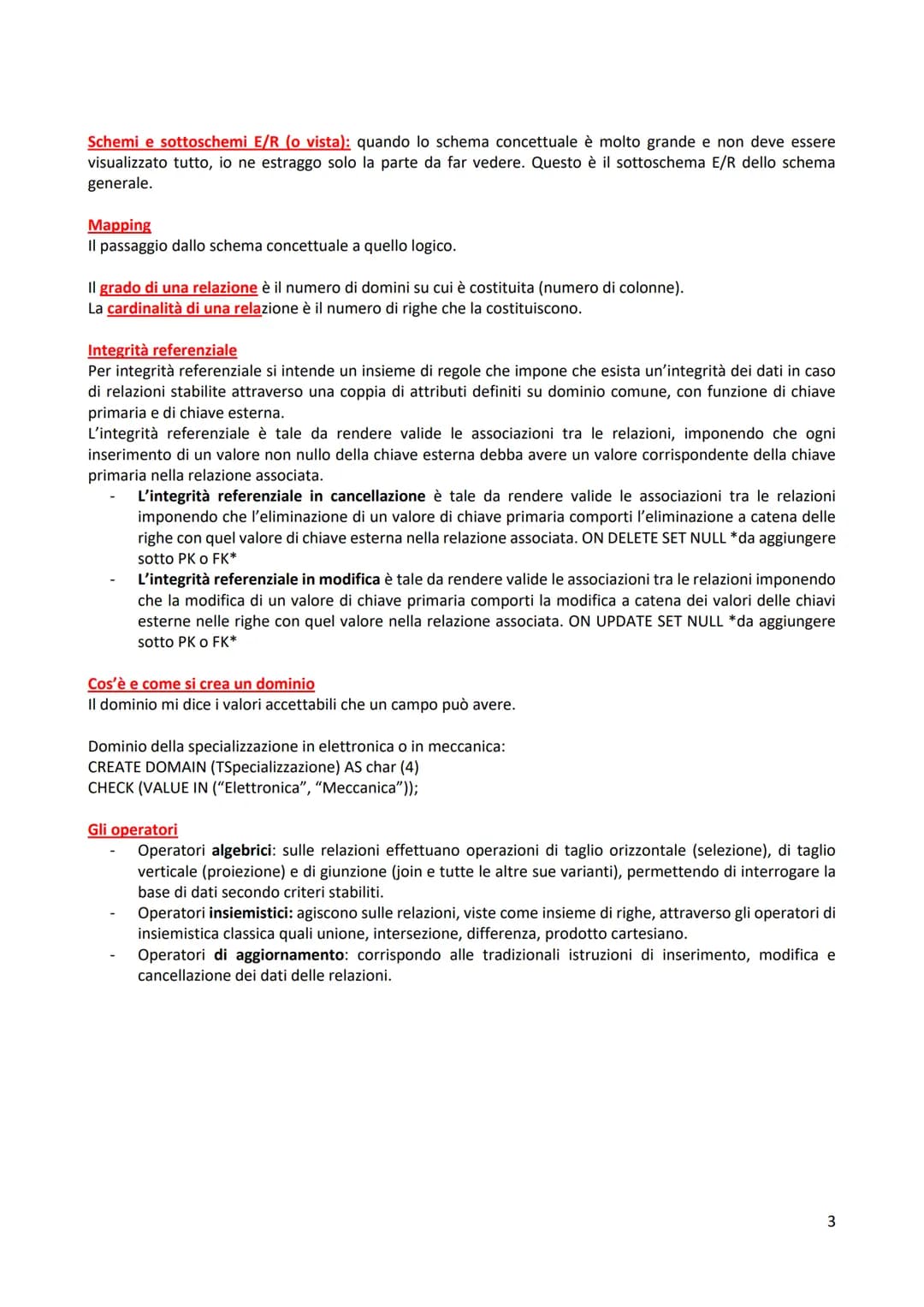 # DATABASE
Cos'è un database?
Un database è una raccolta di dati organizzati in modo integrato attraverso tecniche di modellazione e
gestit