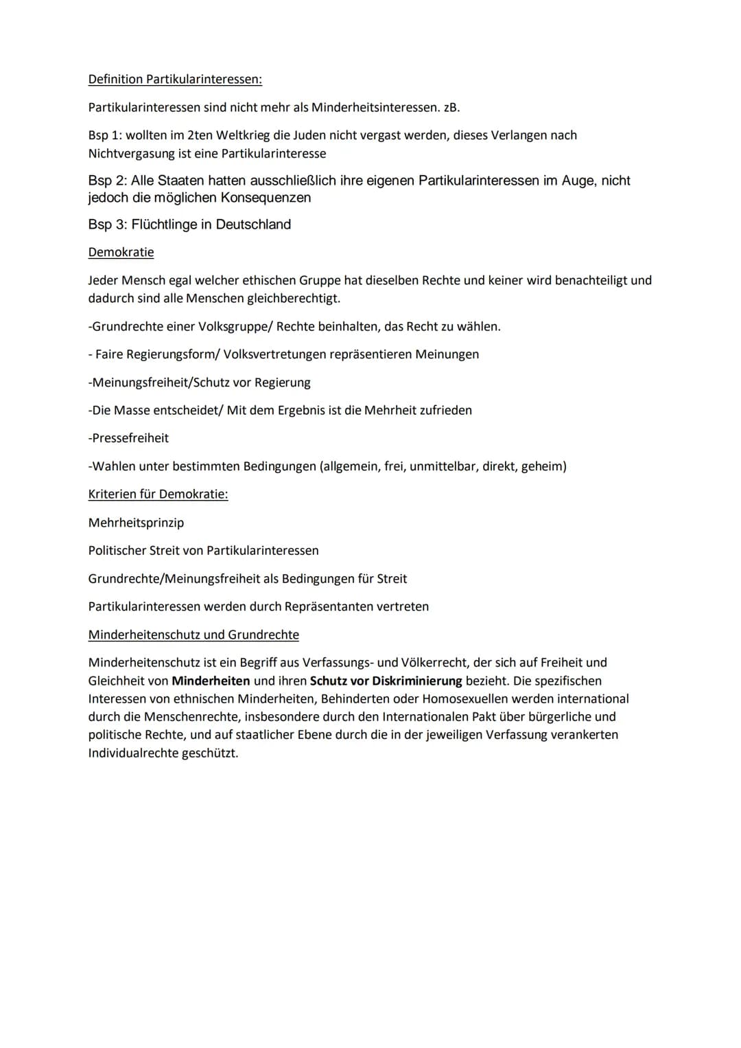 WIPO
Themen:
Pluralismus der Demokratie
-Meinungsvielfalt / Partikularinteressen
-Meinungsstreit als Mechanismus der Willensbildung
-Mehrh