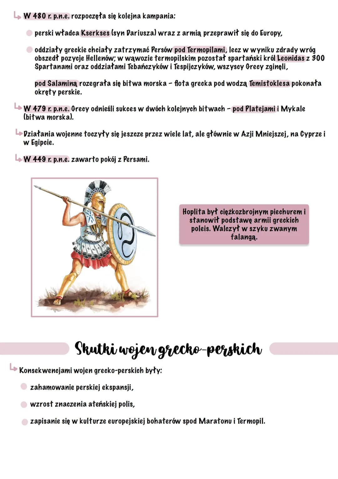 # Wojny grecko-perskie
i wojna peloponeska
## Przyczyny wojen grecko-perskich
Do przyczyn wojen grecko perskich zalicza się:
* ekspansj