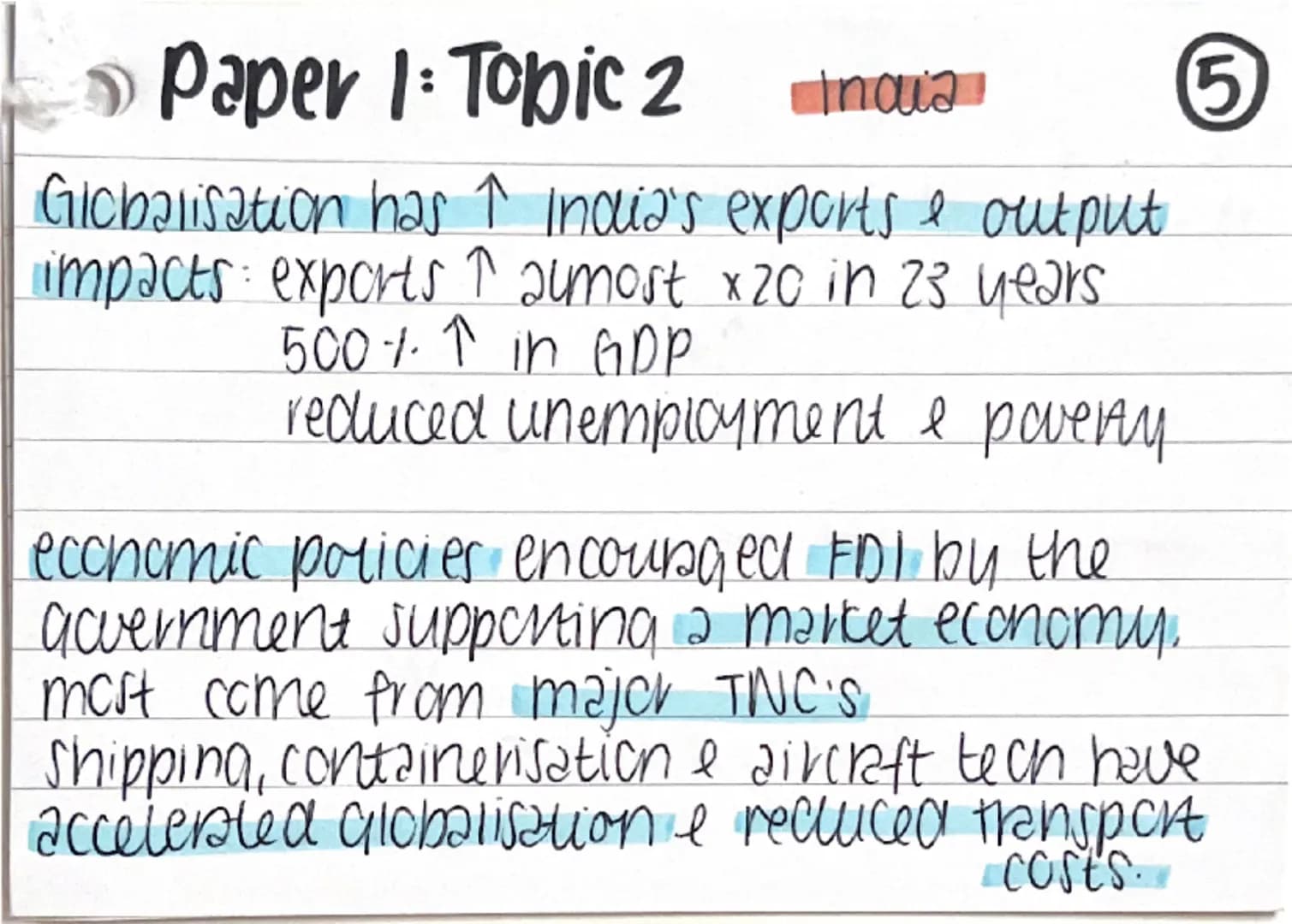 Paper 1: Topic 2
development measured: economic indicators
HDI uses 4 indicators: social indicators
1. life expectancu
2. Utency
3. av. l