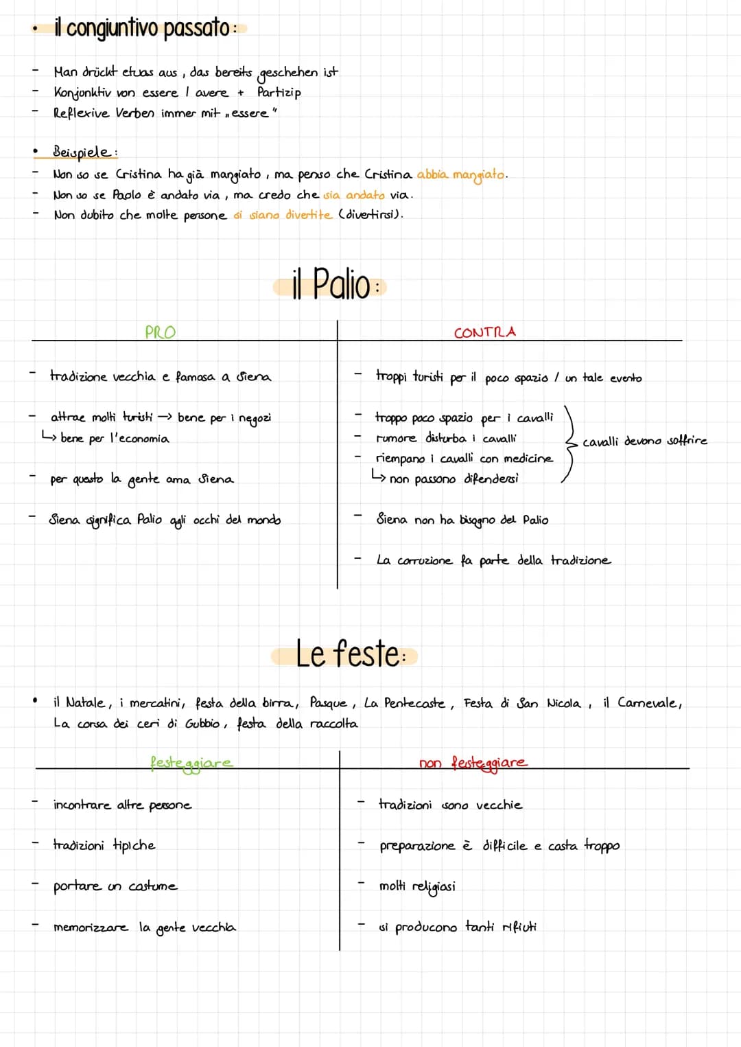 # Italienisch
unpersönliche Wendungen:
- È + Adj (è bello che...)
Notwendigkeit
- È necessario che...
Meinungsäußerungen:
- credo / penso