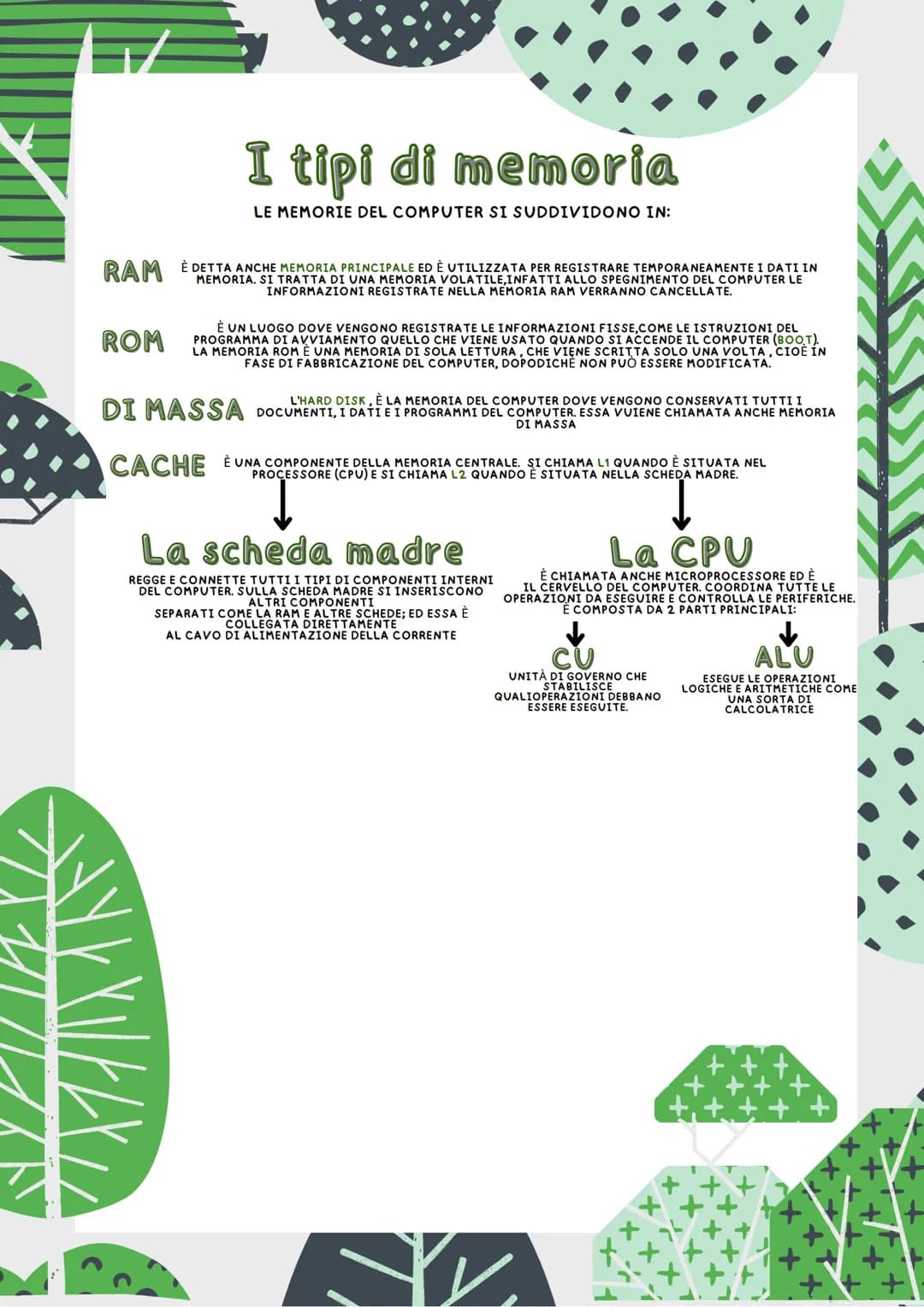 <p>La parola "informatica" è la contrazione di "informazione automatica" ed è la scienza che studia i processi per risolvere i problemi att