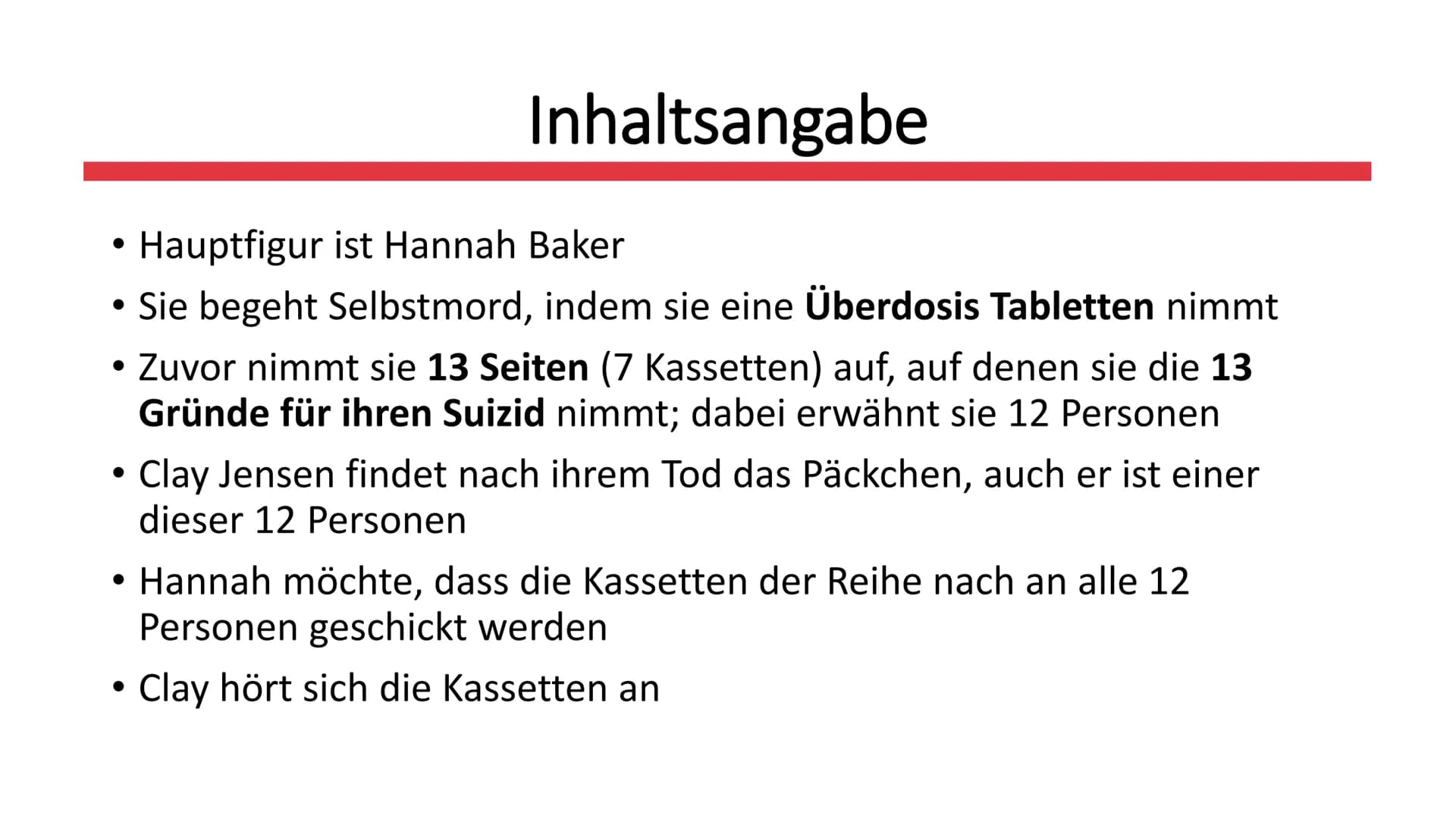 # Tote Mädchen
lügen nicht
Von Jay Asher
JAY ASHER
# TOTE
MÄDCHEN
# LÜGEN
NICHT ## Gliederung
* Allgemeines zum Buch
* Inhaltsangab