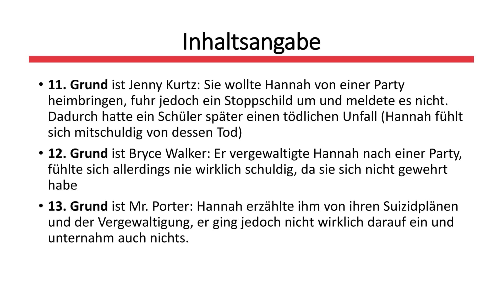 # Tote Mädchen
lügen nicht
Von Jay Asher
JAY ASHER
# TOTE
MÄDCHEN
# LÜGEN
NICHT ## Gliederung
* Allgemeines zum Buch
* Inhaltsangab