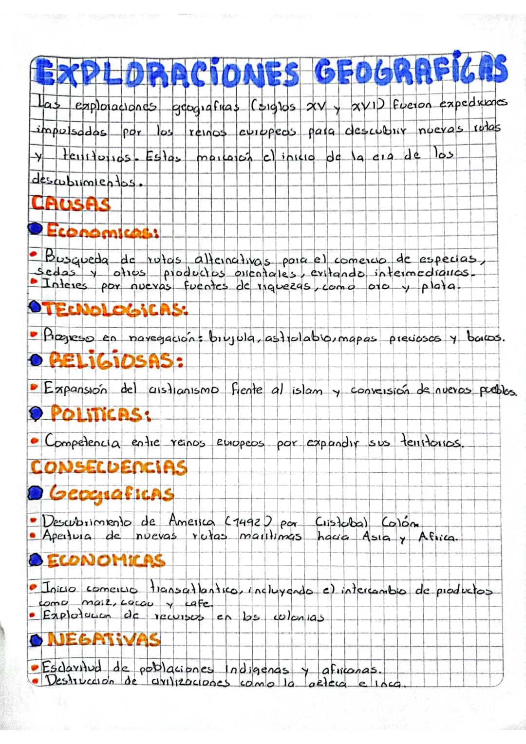 # EXPLORACIONES GEOGRAFICAS
Las exploraciones geograficas (siglos XV y XVI) fueron expedkbnes
impulsadas por los reinos europeos para descu