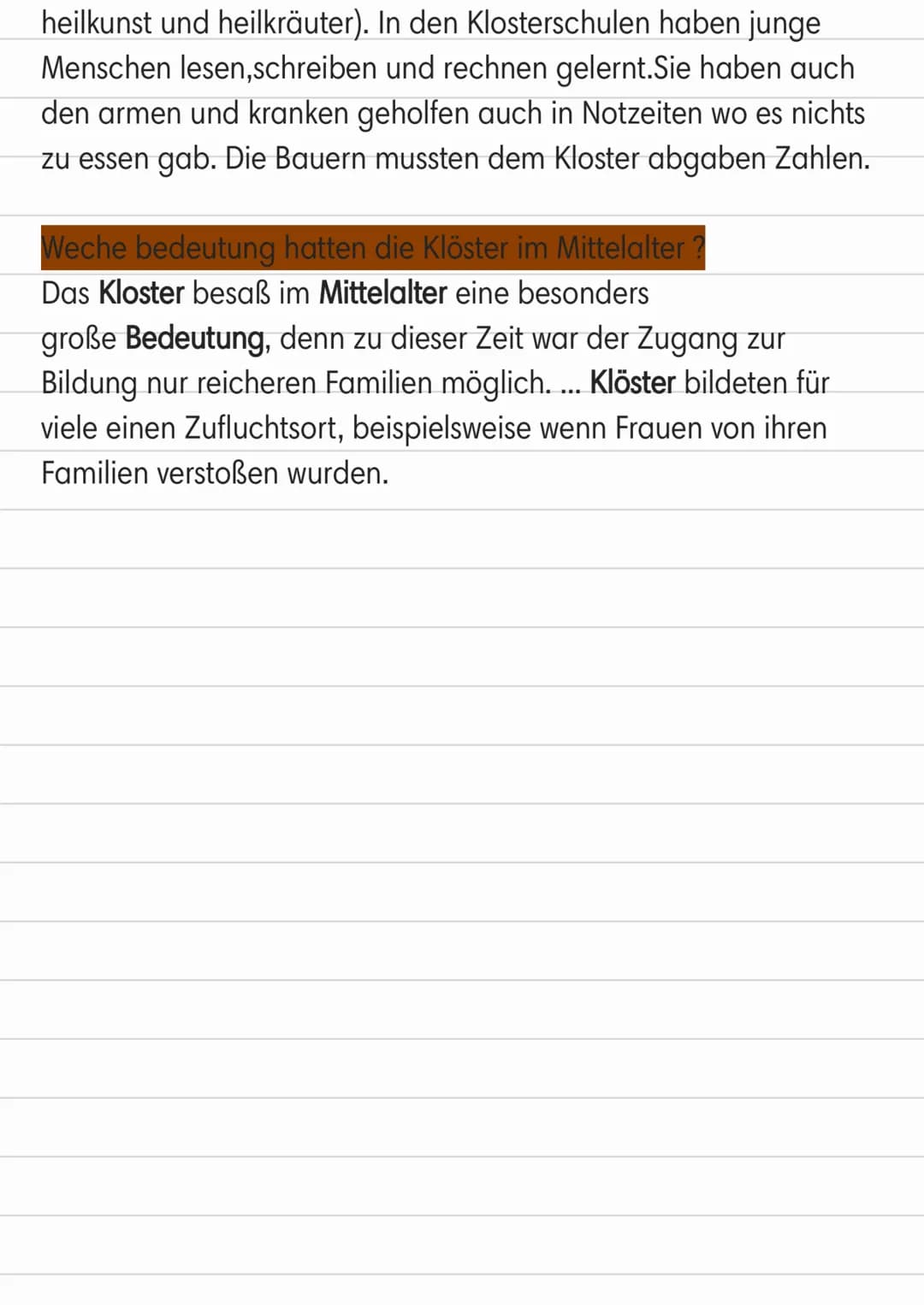 # Leben im Mittelalter
Leben af dem Lande
-Leben auf der Burg
-Leben im Kloster
Leben auf dem Lande
Wie sah ein mittelalteriches Dorf aus
