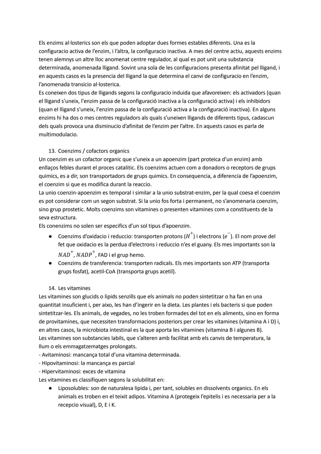 UNITAT 1: EL METABOLISME CEL-LULAR I ELS ENZIMS
1. El concepte de metabolisme
El metabolisme cel·lular és el conjunt de reaccions químique
