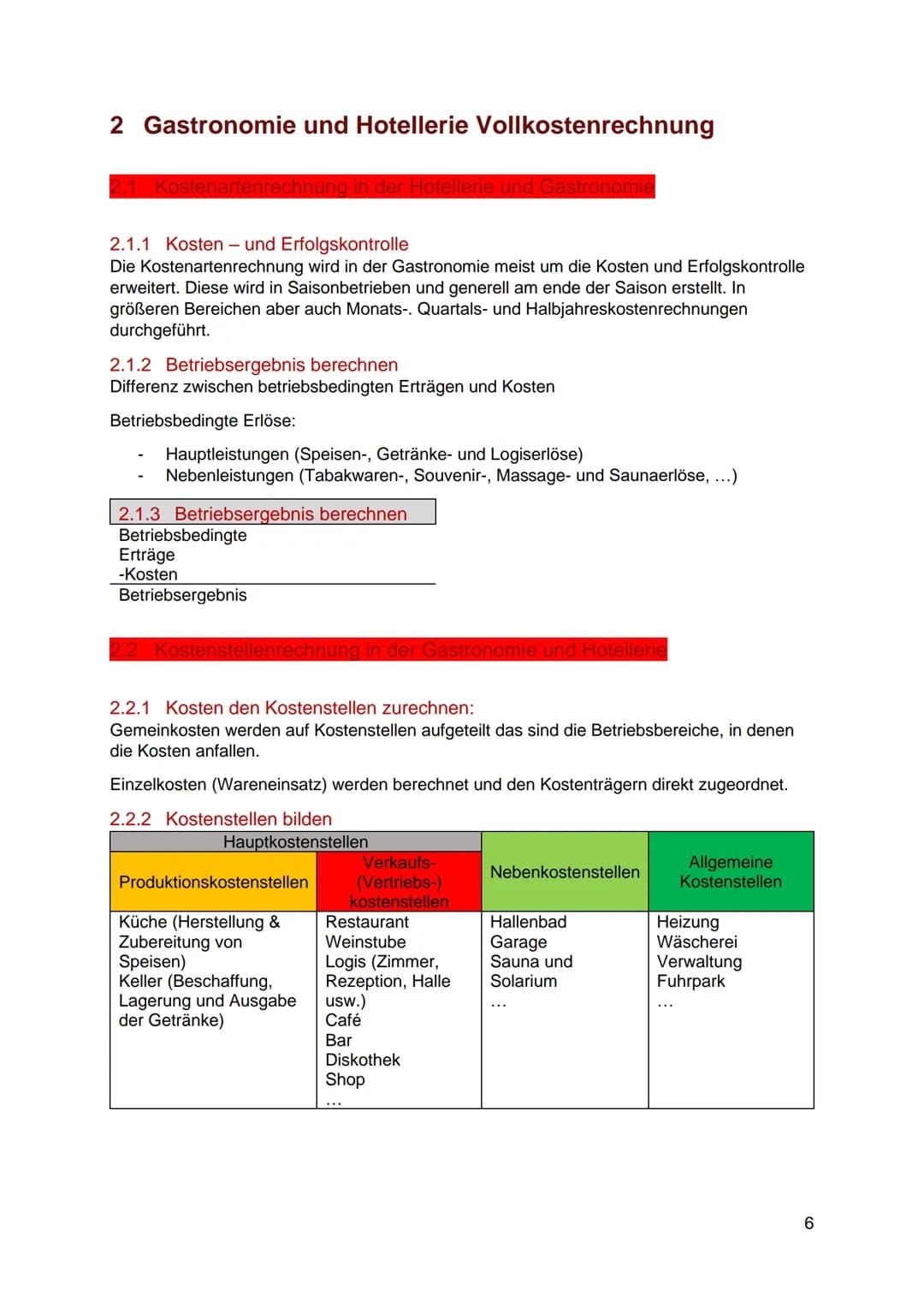 # Inhaltsverzeichnis
1 Istkostenrechnung zu Vollkosten: 3
1.1 Bezugskalkulation: 4
1.1.1 Progressive Bezugskalkulation. 4
1.1.2 Retrogra