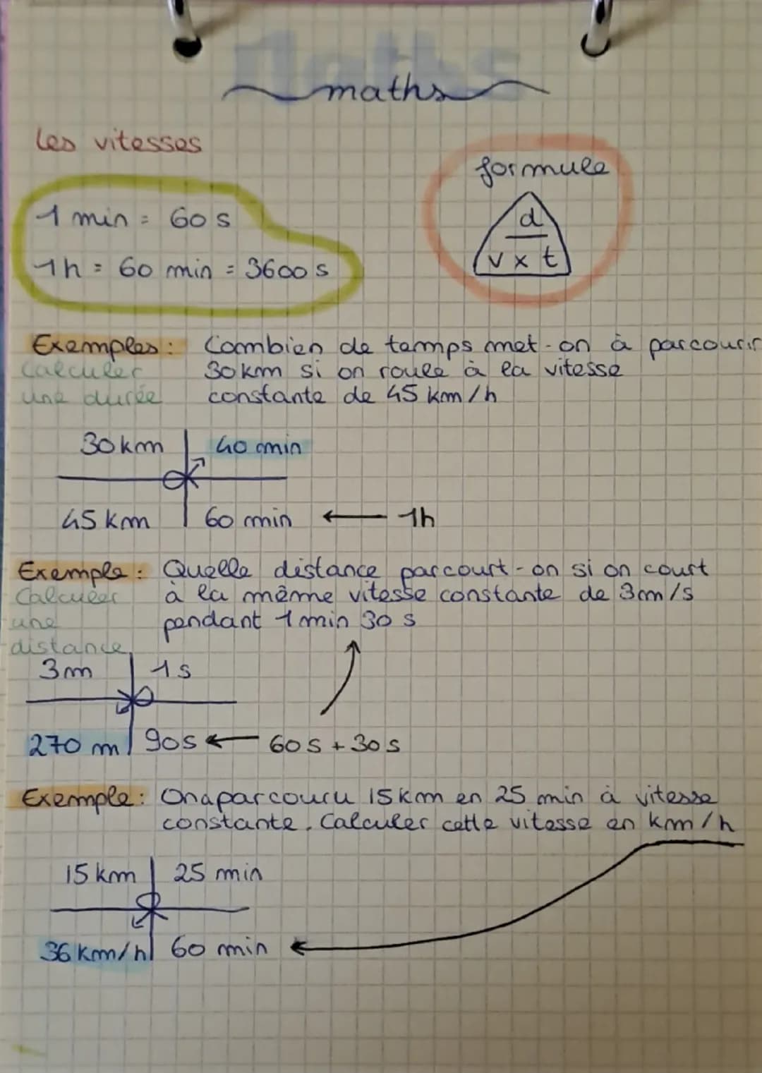 MATHS
Volumes
prismes droits = 2 bases paralleles
$V$: aire de la base x hauteur
h
L
$V = l \times l \times h$
pavé droit
$V=\pi x r