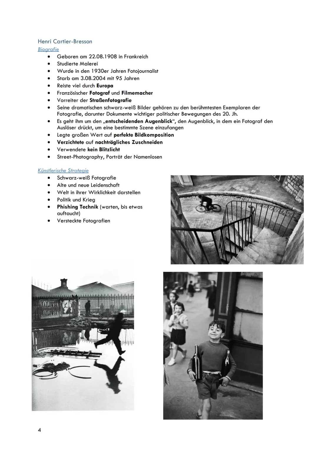 # Kunst Q2
Q2.1 Ausdrucksmöglichkeiten von Fotografie - Hinterfragung der Wirklichkeit 2
Fotografiegeschichte, 2
Dokumentarische Fotograf