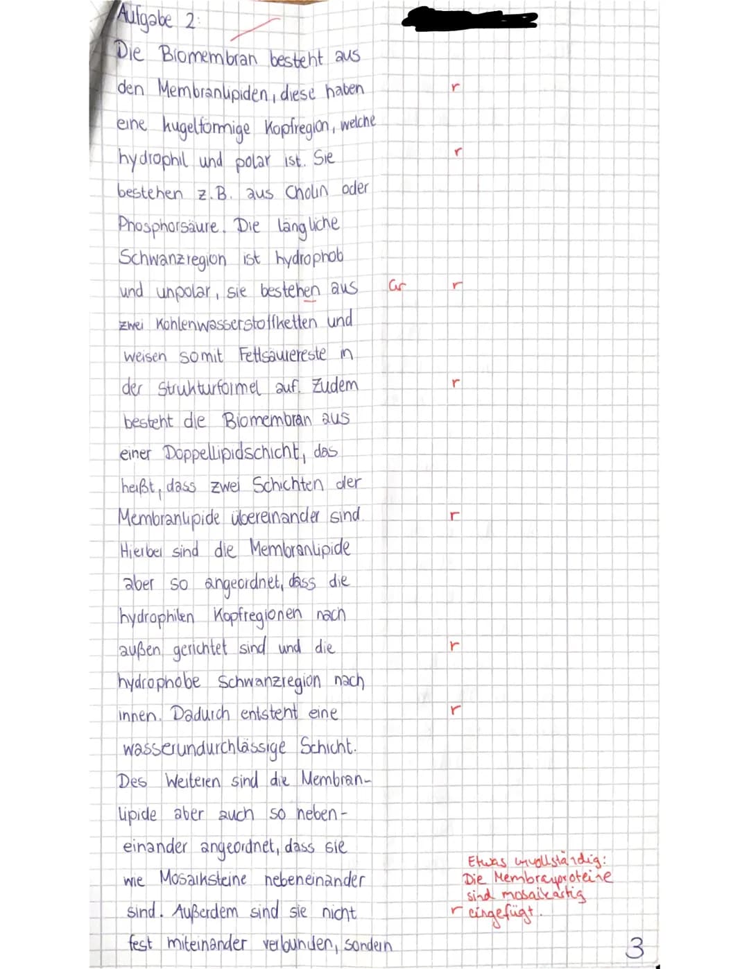 # BIOLOGIE - KLAUSUR NR. 1; Themenbereich: Cytologie
Datum: 30.11.2021 Klasse: 1152
Lehrkraft:
(Da) Name:
Es wurden 425 Punkte von 48
möglic