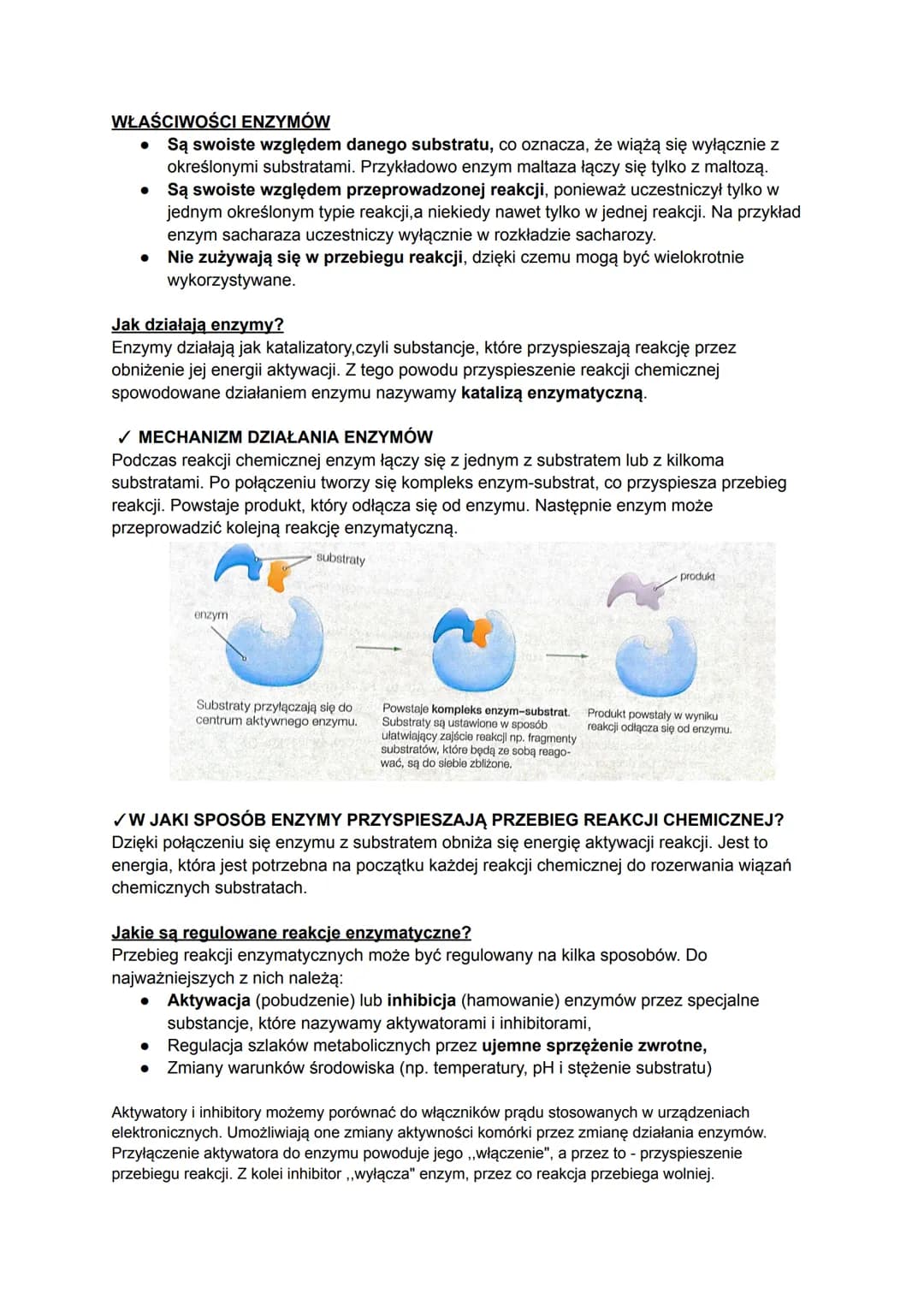 # Biologia
## Czym jest metabolizm?
Metabolizm to ogół przemian chemicznych i energetyczny, które zachodzą w organizmie w
zależności od te