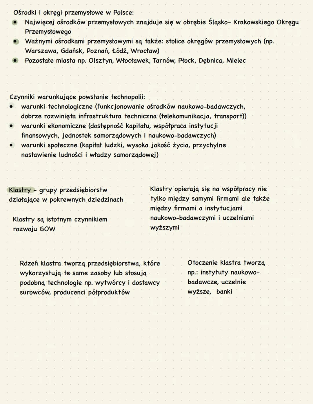 @olunia
# Obszary koncentracji przemysłu
Formy koncentracji przemysłu:
* ośrodki przemysłowe miejscowości w których
znajduje się dużo