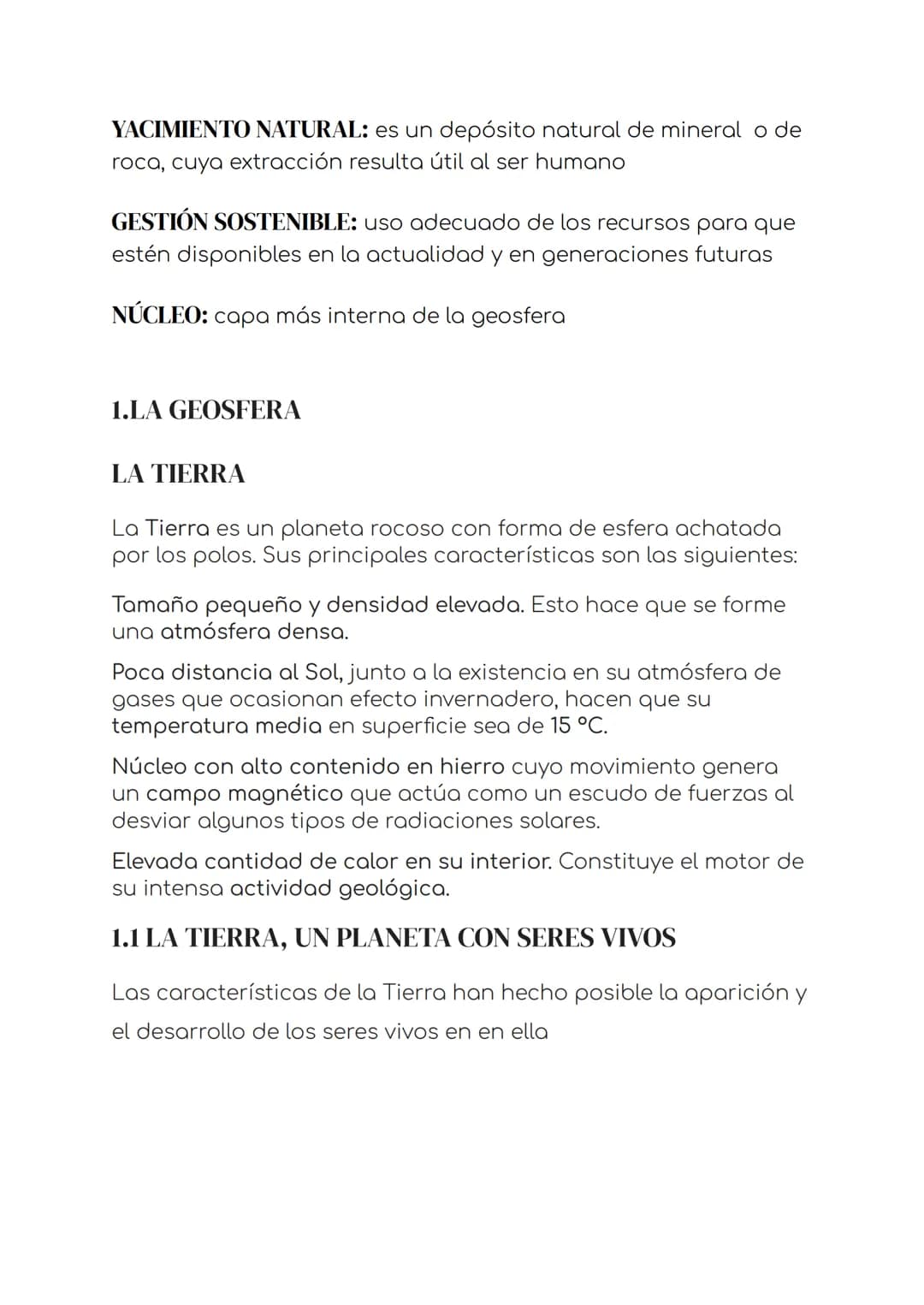 # BIOLOGÍA Y GEOLOGÍA
## DICCIONARIO CIENTIFICO
GEOSFERA: es la parte de a Tierra que está formada por rocas
y minerales
CORTEZA: es la c