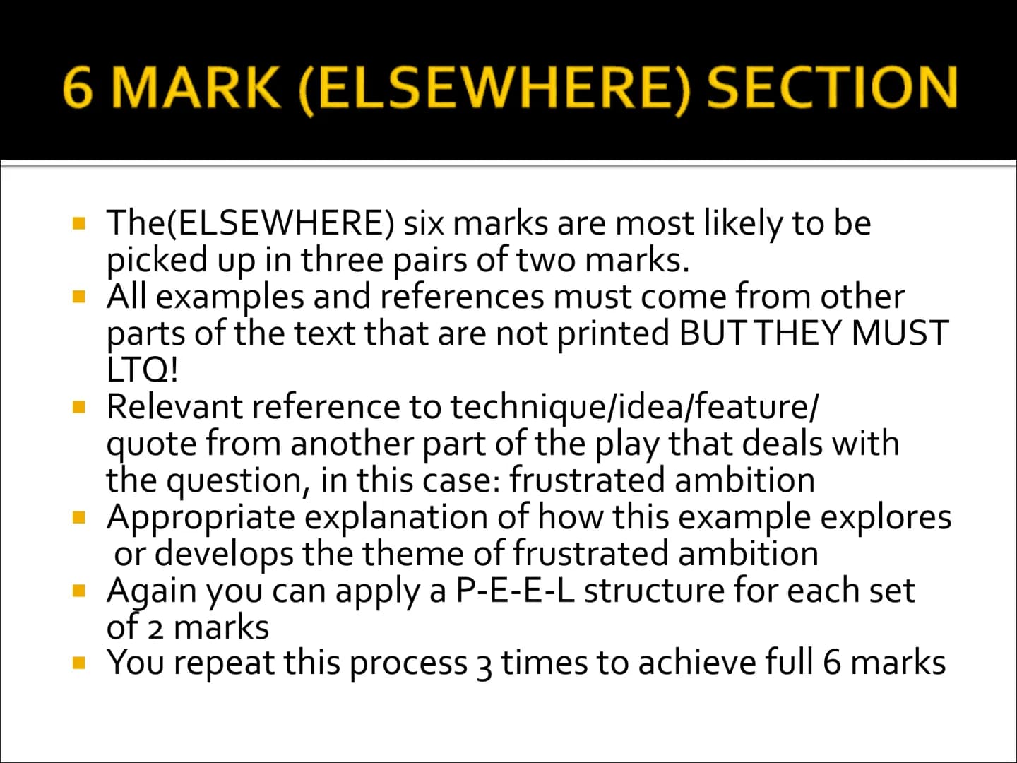 # THE SLAB BOYS
by John Byrne
FINAL 10 MARK QUESTION # Structure your answer clearly...
- FINAL QUESTION Worth 10 marks at Higher
- Marks