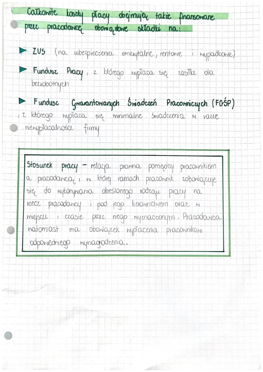 # ZATRUDNIENIE
kodeks pracy-akt prawny regulujący
prawa i obowiące wszystkich pracownikan
objętych stosunkiem pracy oraz określający
minimu