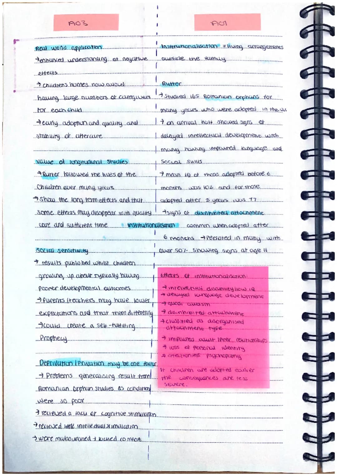 A03
Supporting evidence
-melt zott and more found lotanes
-(2-3 weeus old) municachilles FOCICU.
expressions. libcurel movesnents.
-shows i