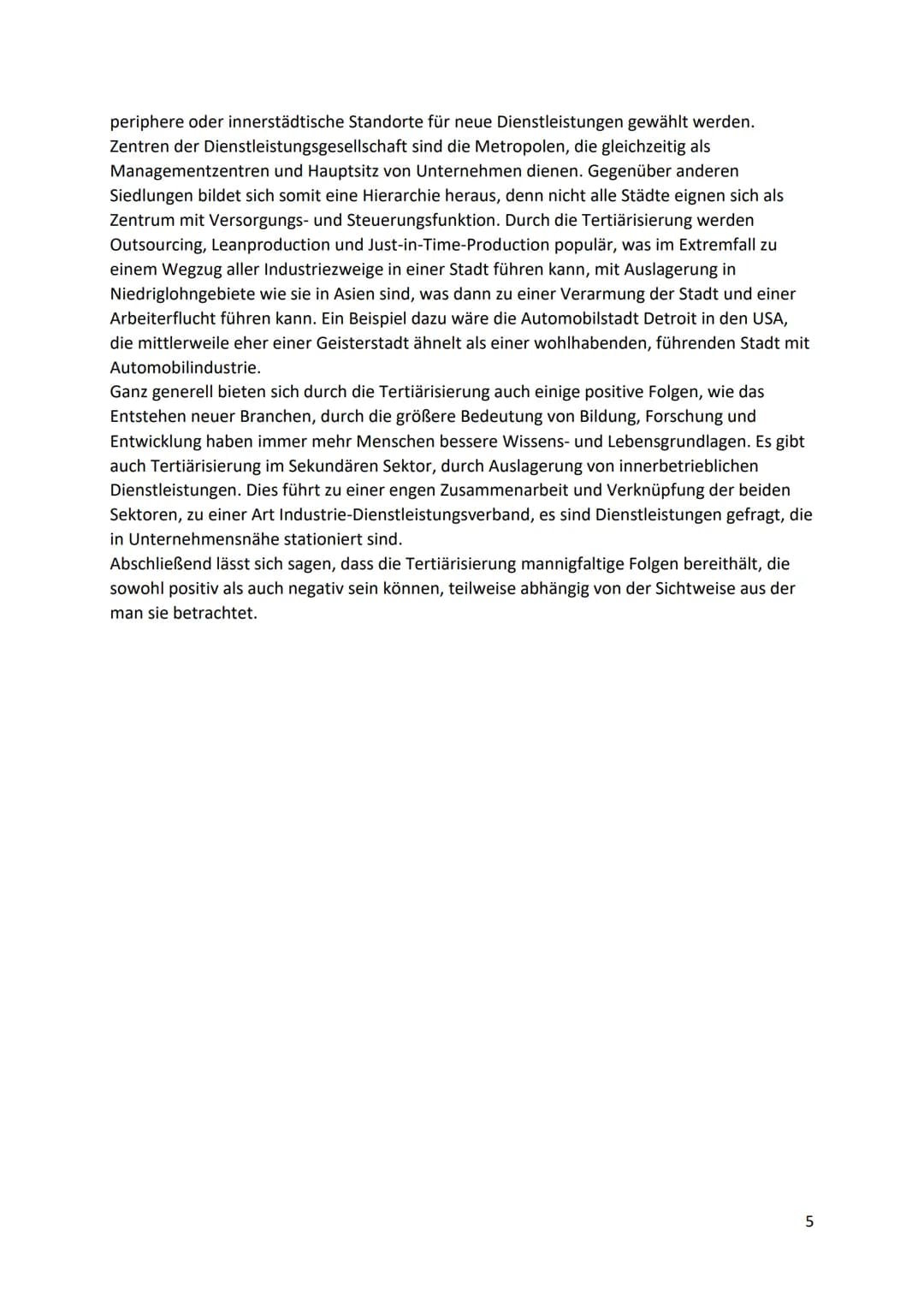 # Hausaufgabe 2-J2 Tertiärisierung der Wirtschaft
Seite 113/1
Merkmale, die Frankfurt als Dienstleistungszentrum kennzeichnen, sind die ze