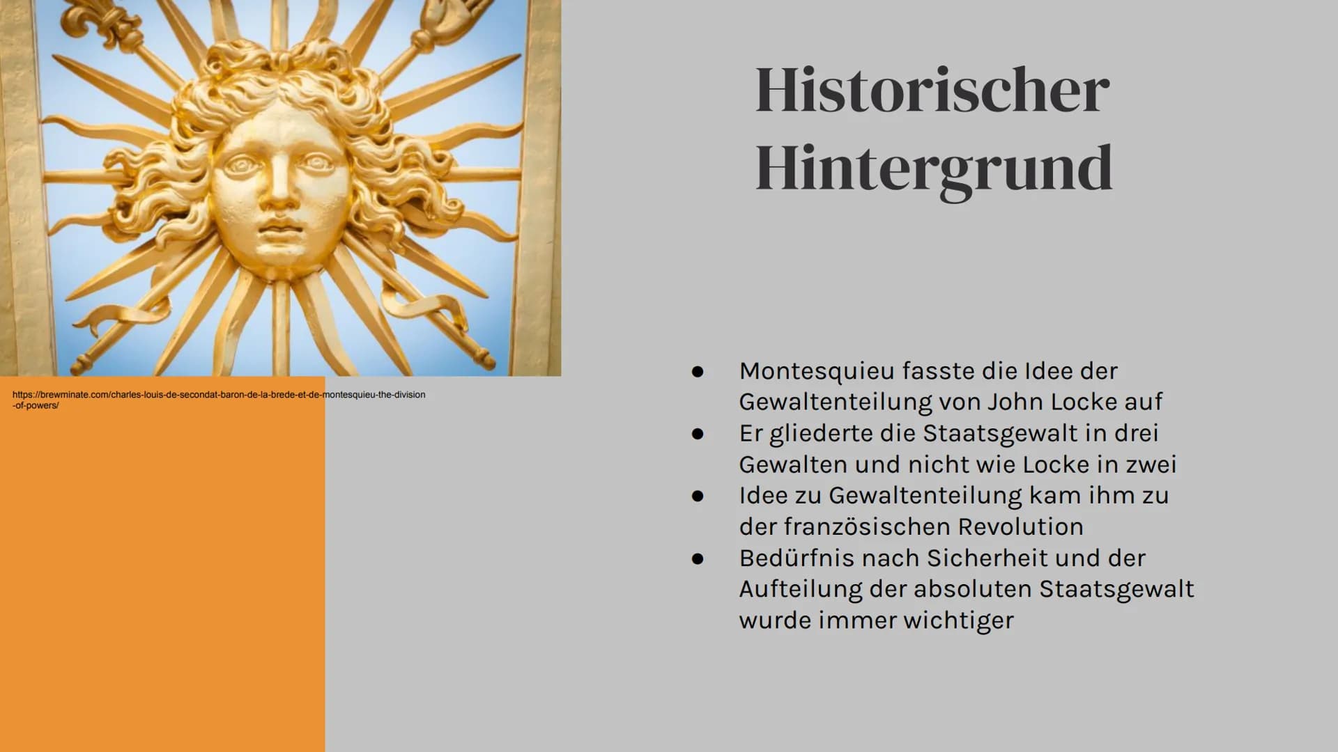 # Charles de
Montesquieu
"Etwas ist nicht recht, weil es
Gesetz ist, sondern es muss
Gesetz sein, weil es recht ist."
- Montesquieu
Nele R