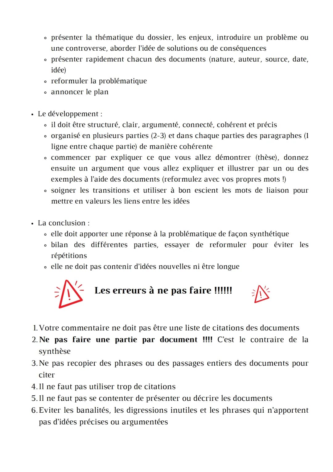 # Anglais Monde Contemporain
méthodologie
La synthèse consiste à faire un compte rendu structuré de plusieurs
documents, elle est guidée p