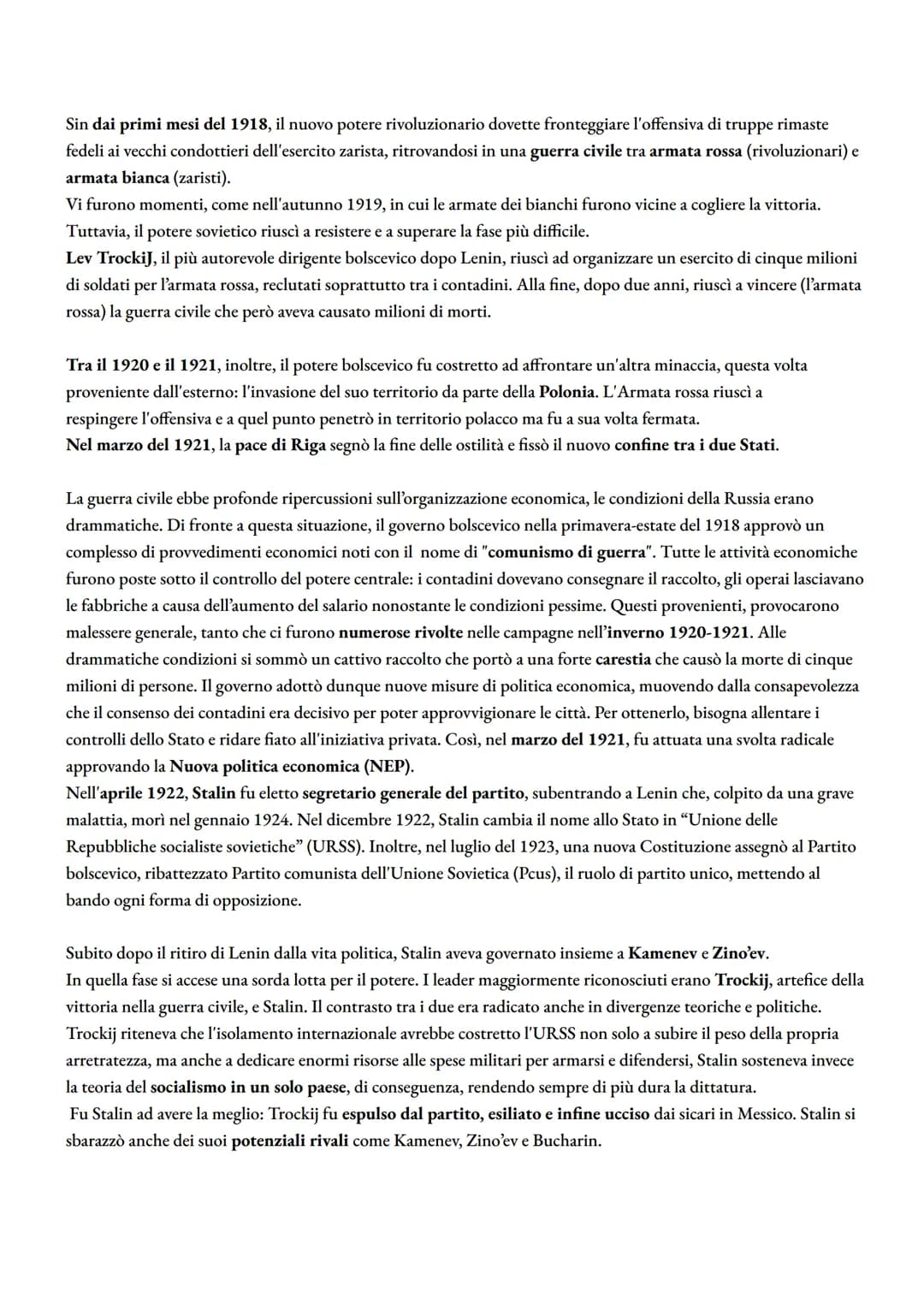 # RIVOLUZIONE RUSSA
In Russia furono le ripercussioni della Prima guerra mondiale a rendere possibile la rivoluzione. Il conflitto, infatti
