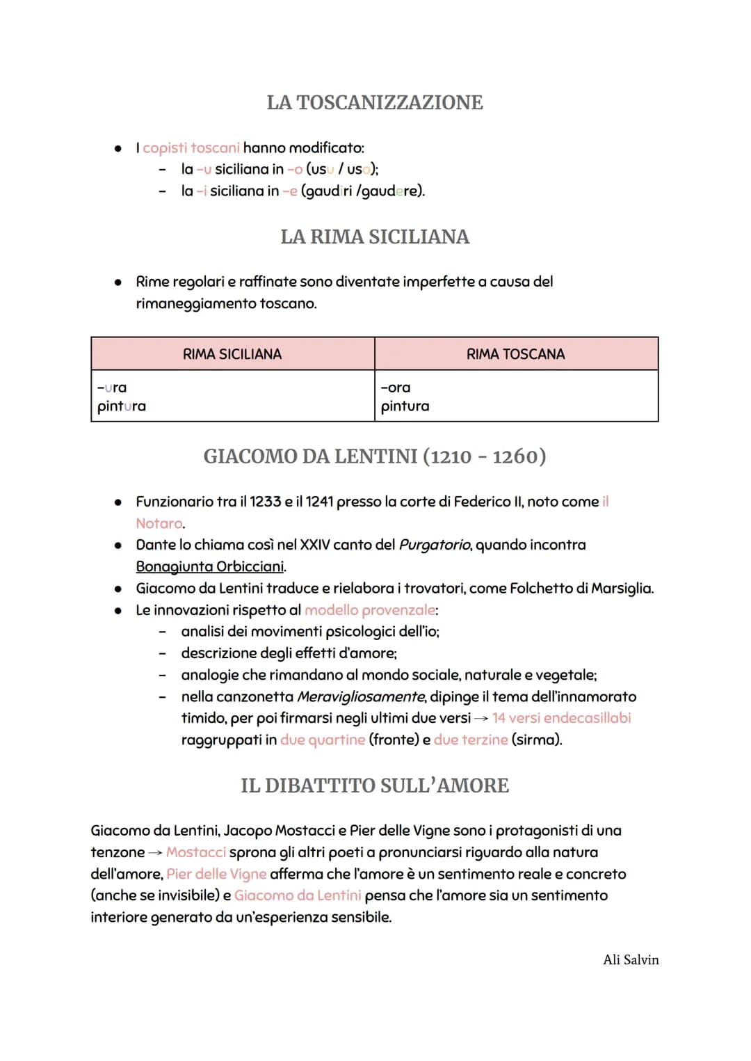 # LA SCUOLA SICILIANA
- La poesia lirica nasce alla corte di Federico II di Svevia, nominato imperatore
nel 1220 e morto nel 1250.
## LE O