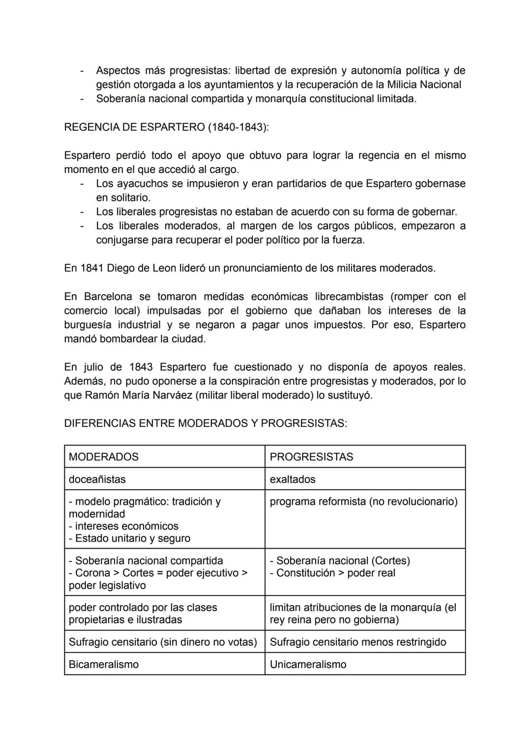 # CONSTRUCCIÓN DEL ESTADO LIBERAL (1833-1874)
REINADO DE ISABEL II:
El reinado de Isabel II estuvo dividido en dos etapas, la primera etap