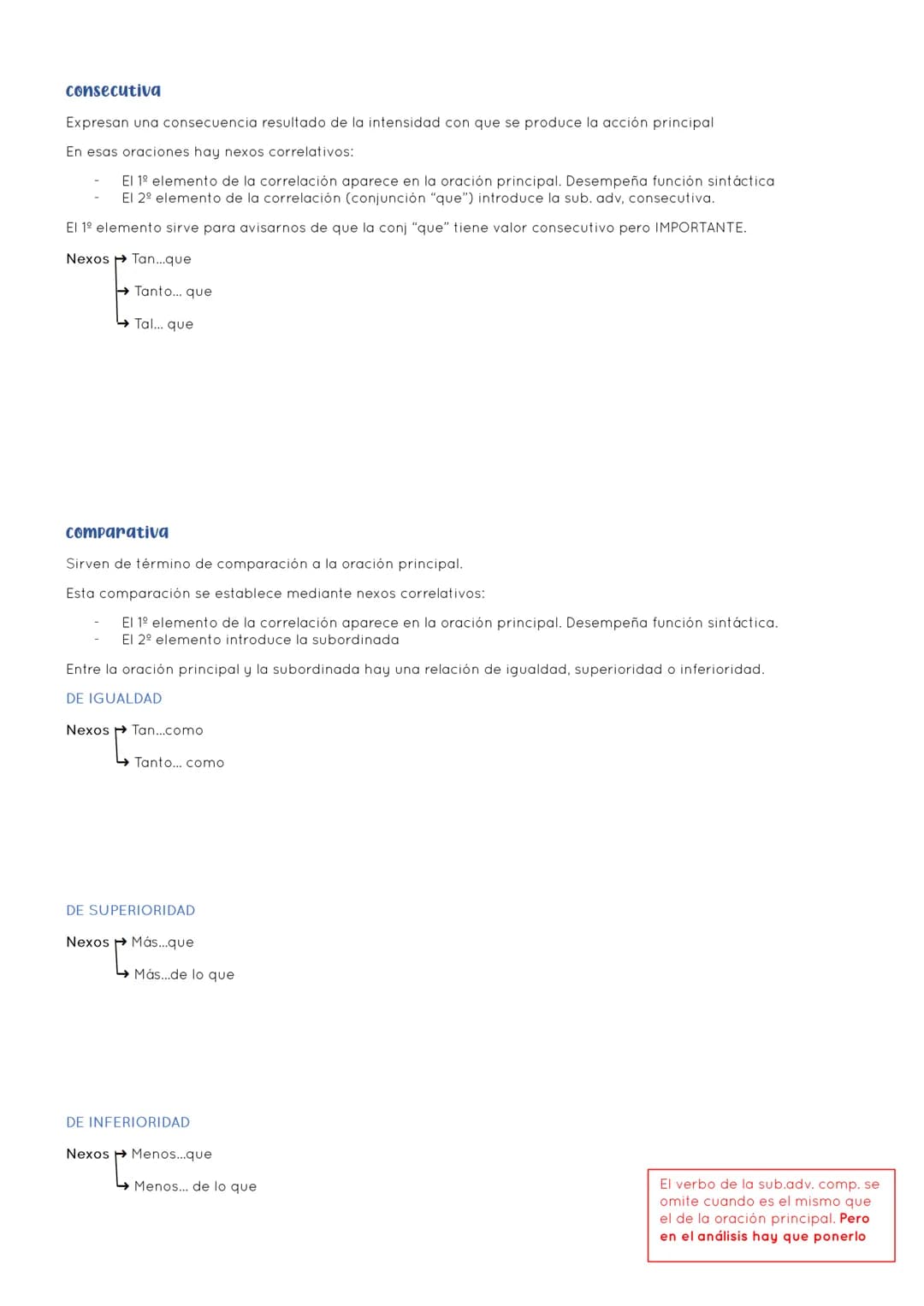 # LENGUA 1º PARCIAL 3ª EVALUACIÓN
# ORACIONES SUBORDINADAS ADVERBIALES
## Lugar
Informa del lugar donde sucede la acción principal
Nexo