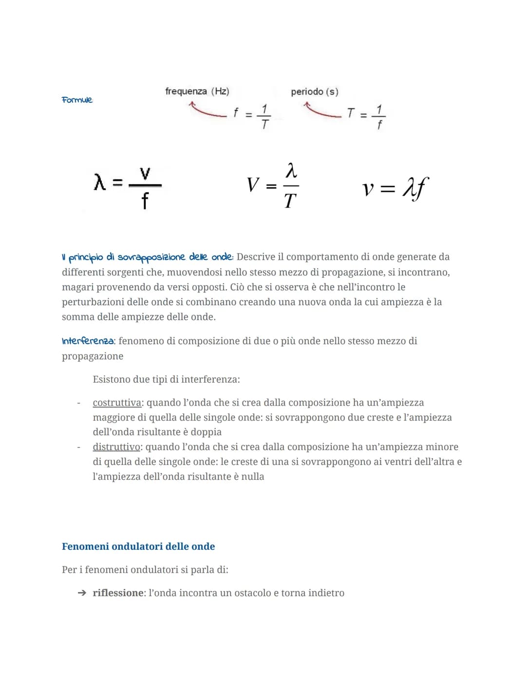 # Le onde
Un'onda è una perturbazione che si propaga trasportando energia ma non materia
Introduzione
Un'onda trasporta energia, cioè la