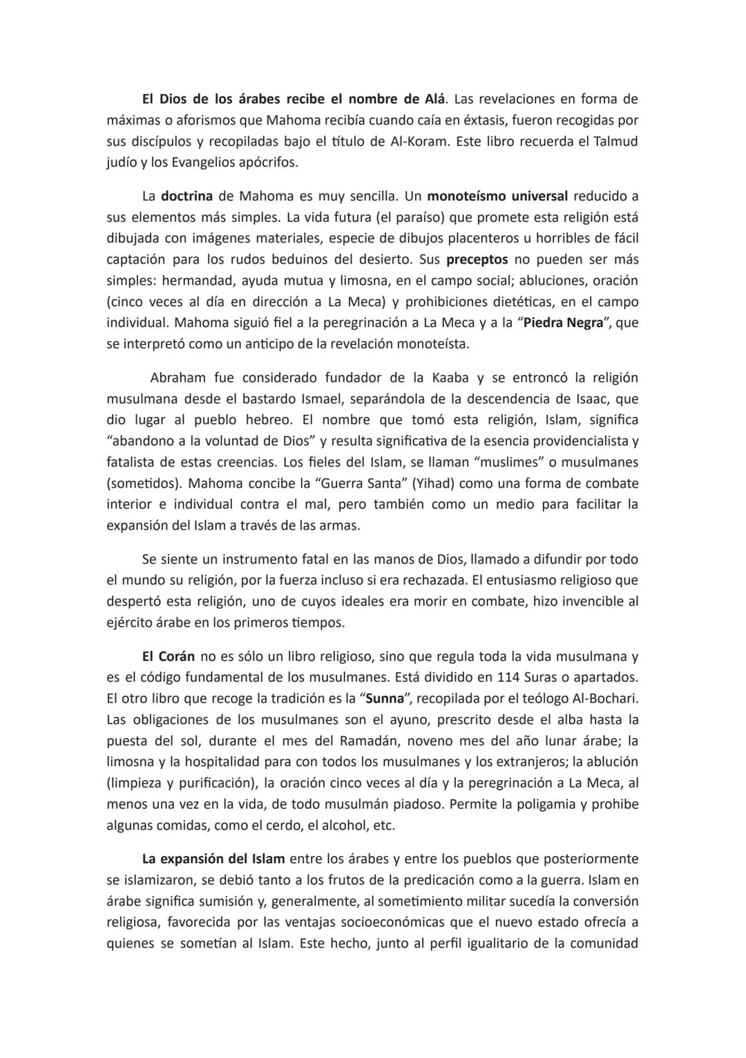 ARTE ISLÁMICO # EL ARTE ISLÁMICO: PRESENCIA E INFLUENCIA EN OCCIDENTE.
CONDICIONANTES HISTÓRICOS
El surgimiento de la civilización islámic