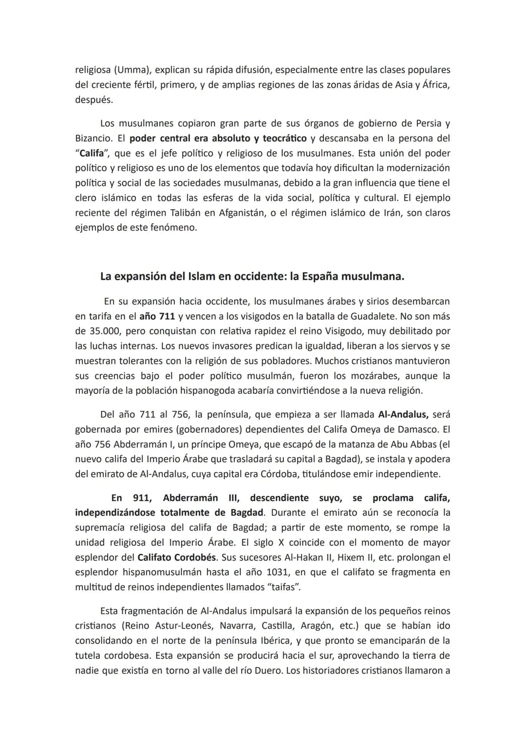 ARTE ISLÁMICO # EL ARTE ISLÁMICO: PRESENCIA E INFLUENCIA EN OCCIDENTE.
CONDICIONANTES HISTÓRICOS
El surgimiento de la civilización islámic