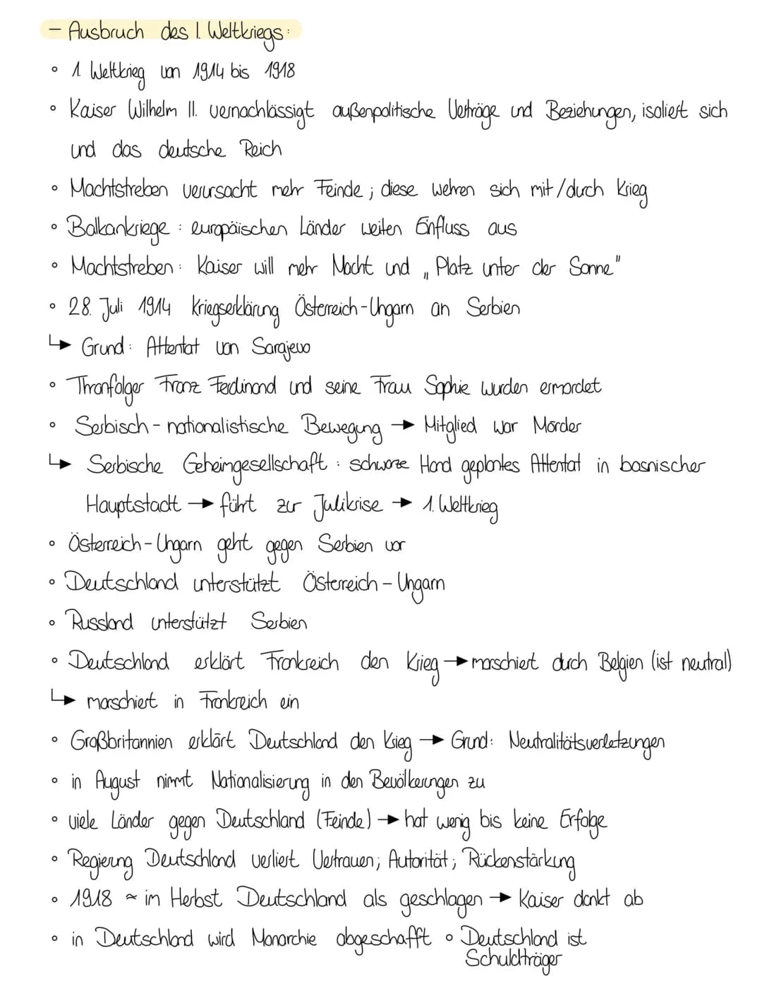 # Geschichte-Lernzettel
- Außenpolitik des deutschen Kaiserreichs
- S. 312 M4
- Weltpolitik
- S. 307-310
- Unterschied Politis Bismar