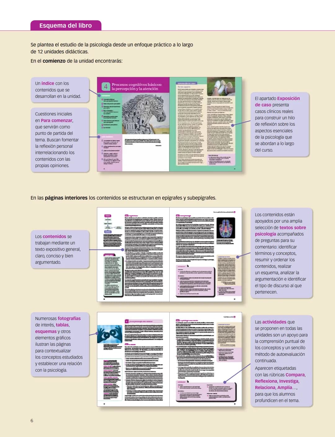 PROYECTO
SABER
HACER
Psicología
SERIE COMPRENDE
El libro Psicología, para segundo curso de Bachillerato, es una obra
colectiva concebida,
