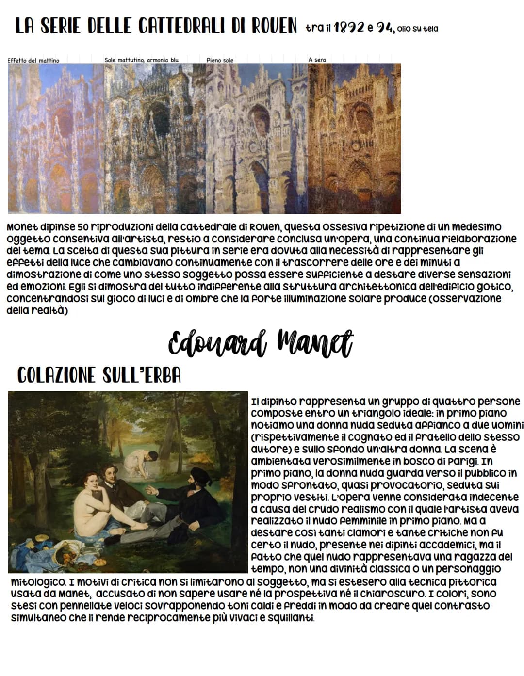 <p>L'impressionismo è una corrente artistica sorta nel 19° secolo in contrapposizione all'arte accademica. Questa corrente sfidò la critica